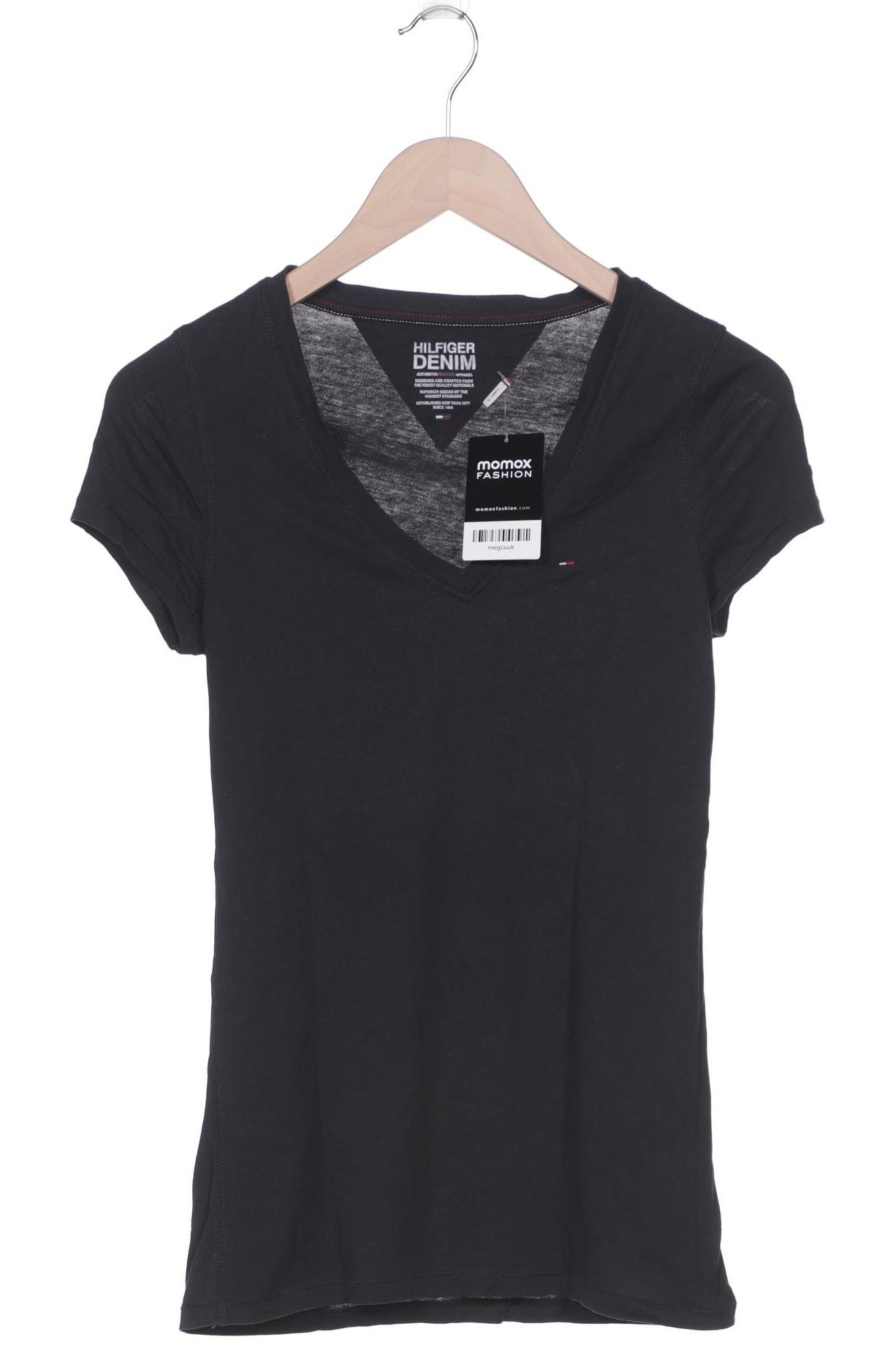 

HILFIGER DENIM Damen T-Shirt, schwarz