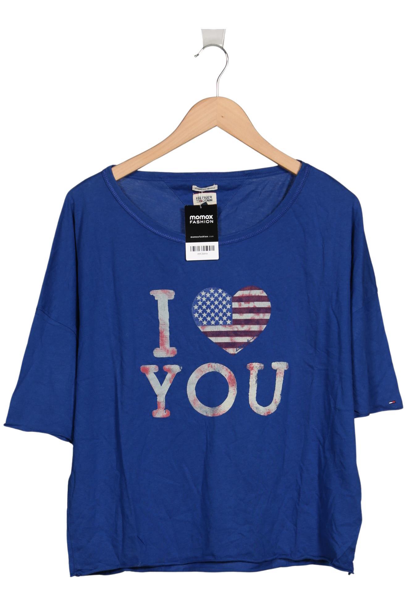 

Hilfiger Denim Damen T-Shirt, marineblau, Gr. 38