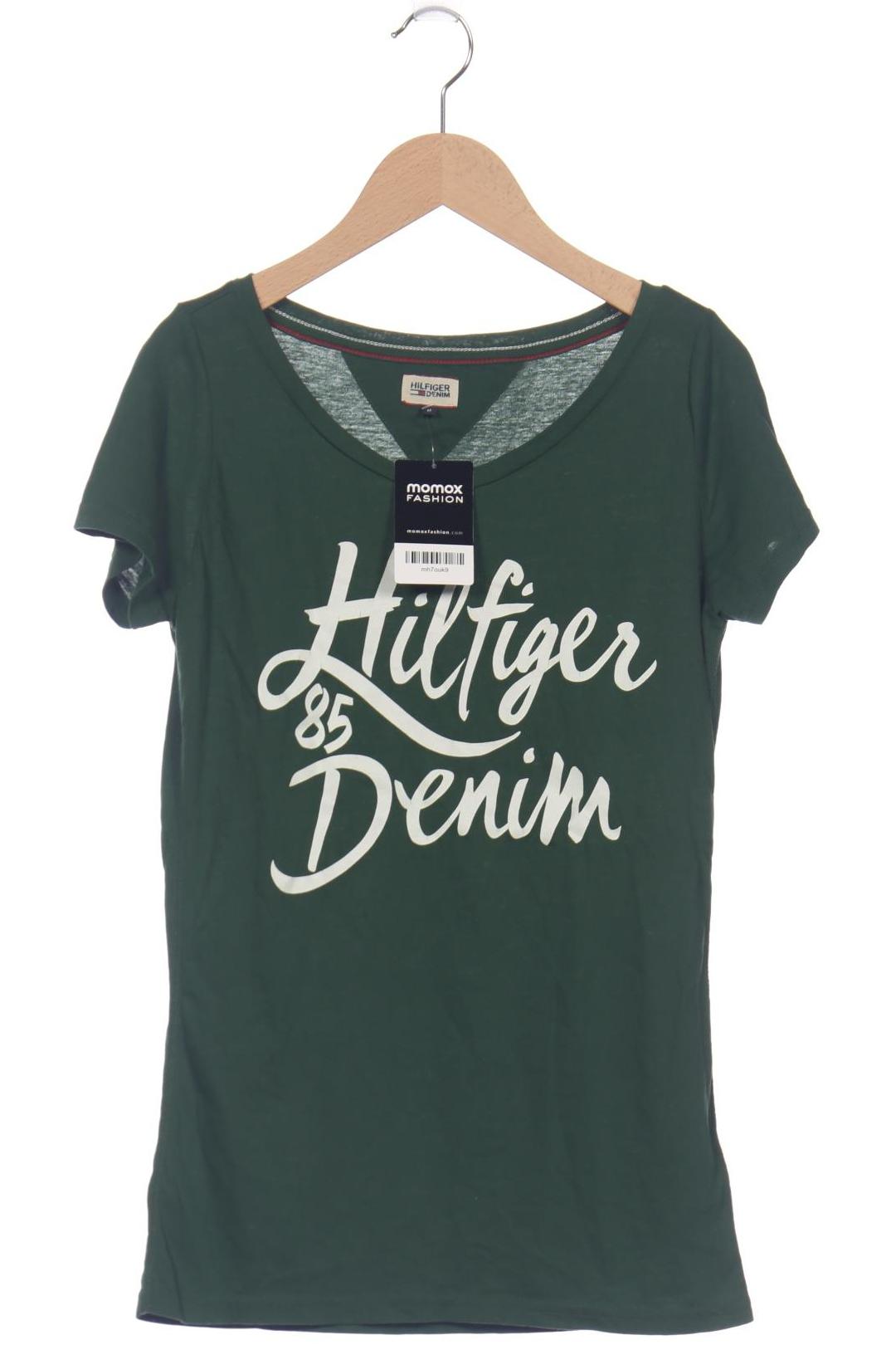 

Hilfiger Denim Damen T-Shirt, grün, Gr. 38