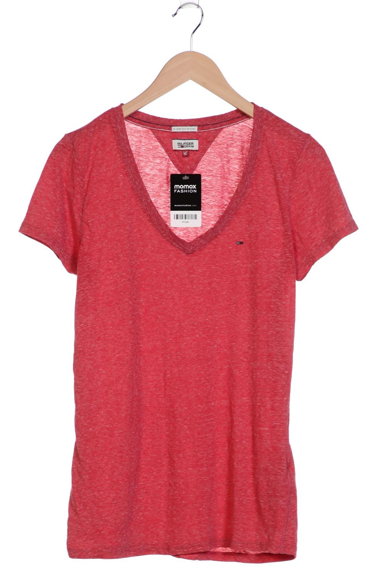 

Hilfiger Denim Damen T-Shirt, rot, Gr. 44