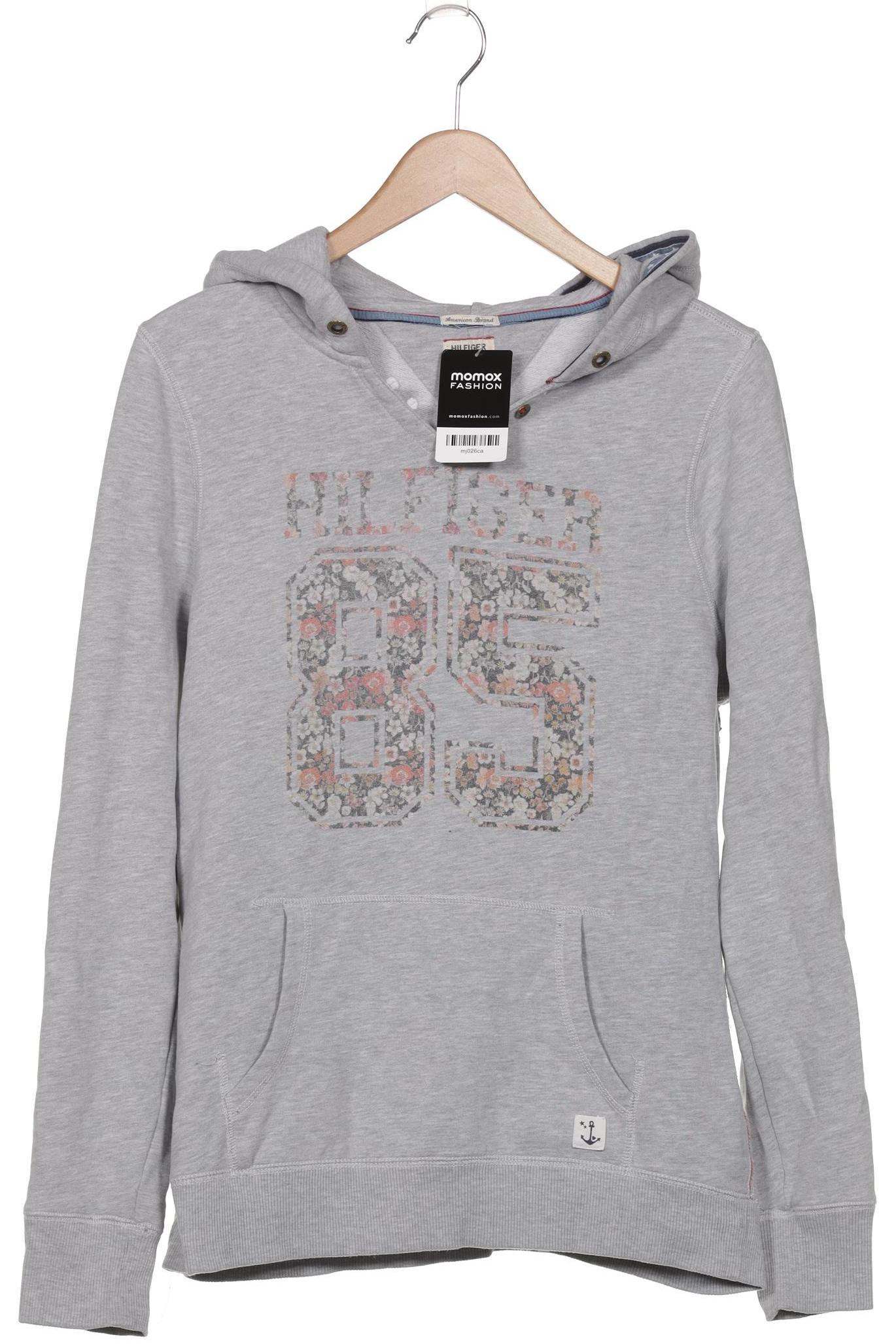 

Hilfiger Denim Damen Kapuzenpullover, grau, Gr. 44