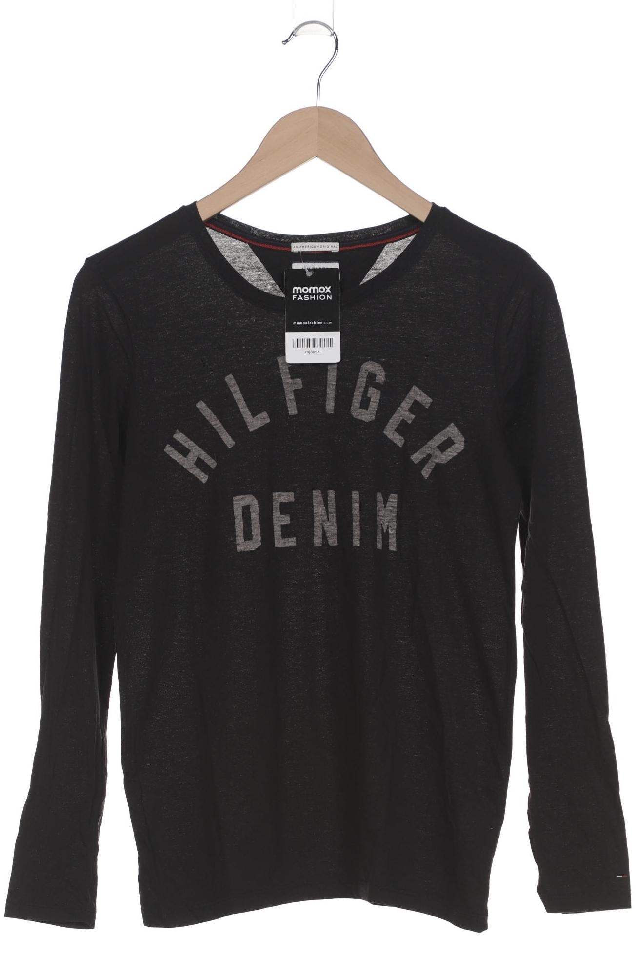 

Hilfiger Denim Damen Langarmshirt, schwarz, Gr. 34