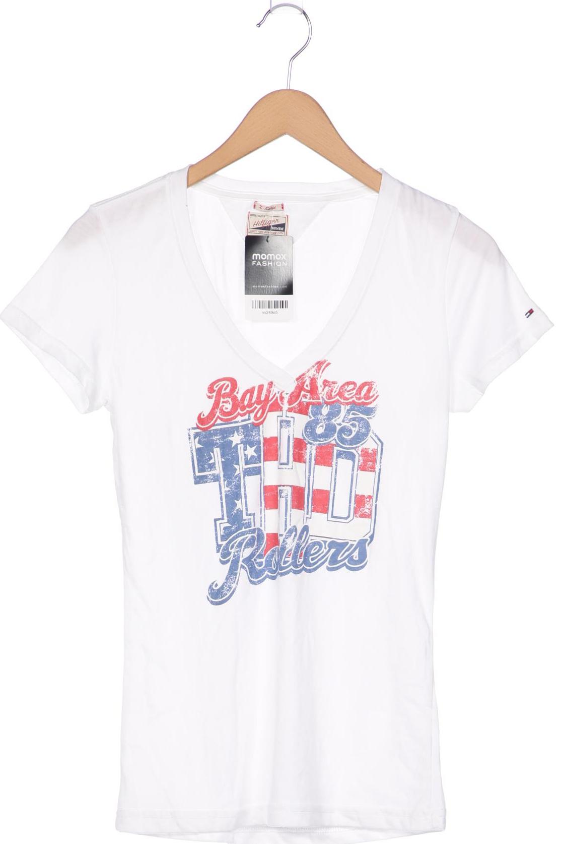 

Hilfiger Denim Damen T-Shirt, weiß, Gr. 44