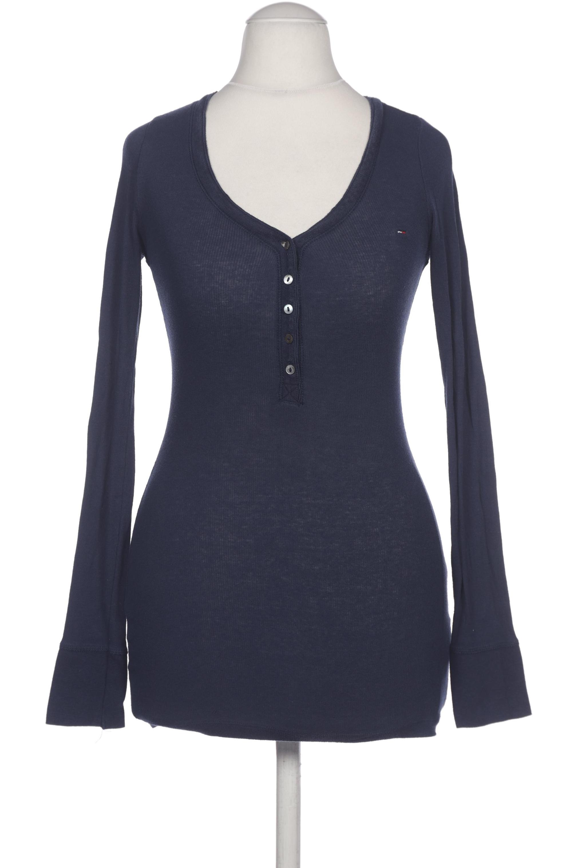

Hilfiger Denim Damen Langarmshirt, marineblau, Gr. 36