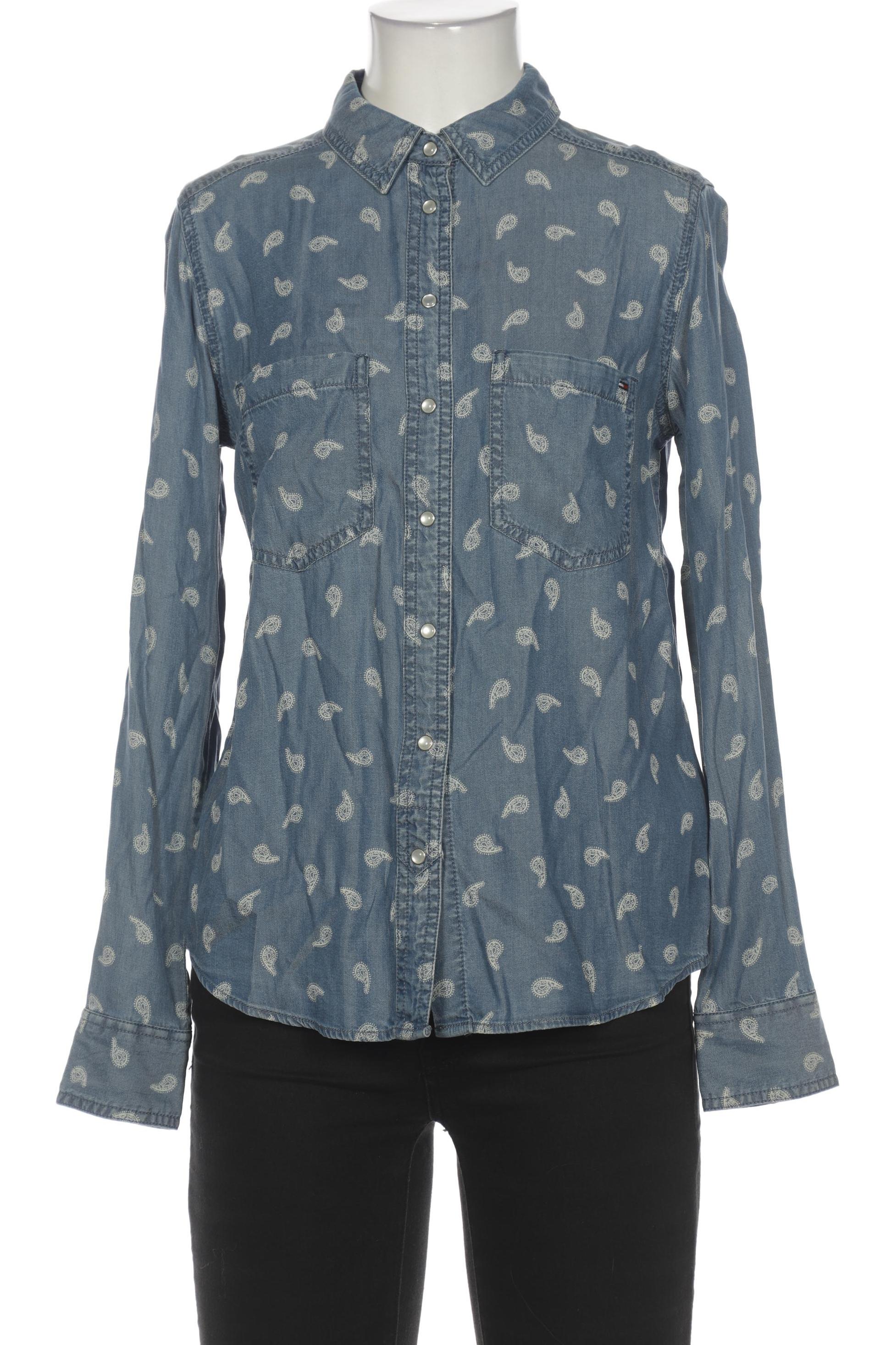 

Hilfiger Denim Damen Bluse, blau, Gr. 36