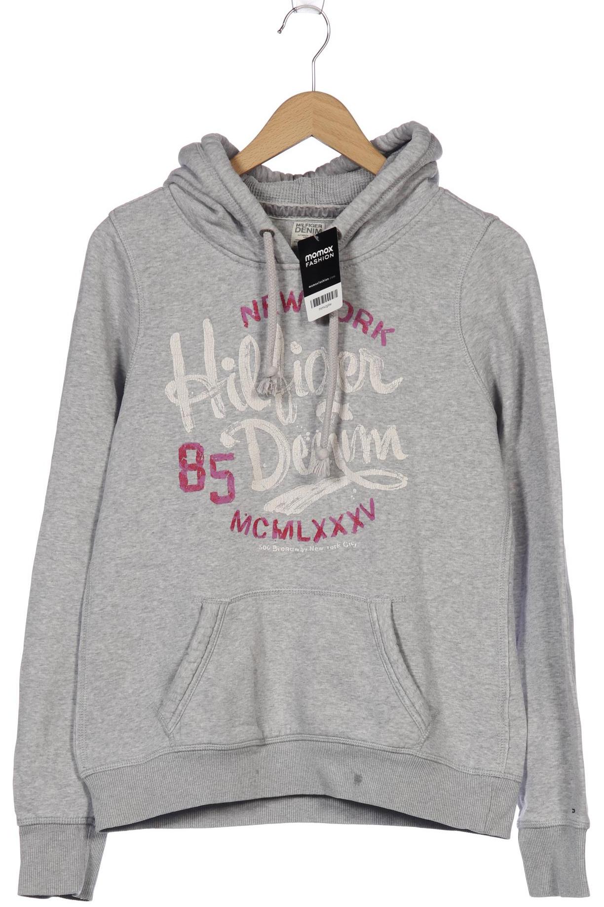 

HILFIGER DENIM Damen Kapuzenpullover, grau