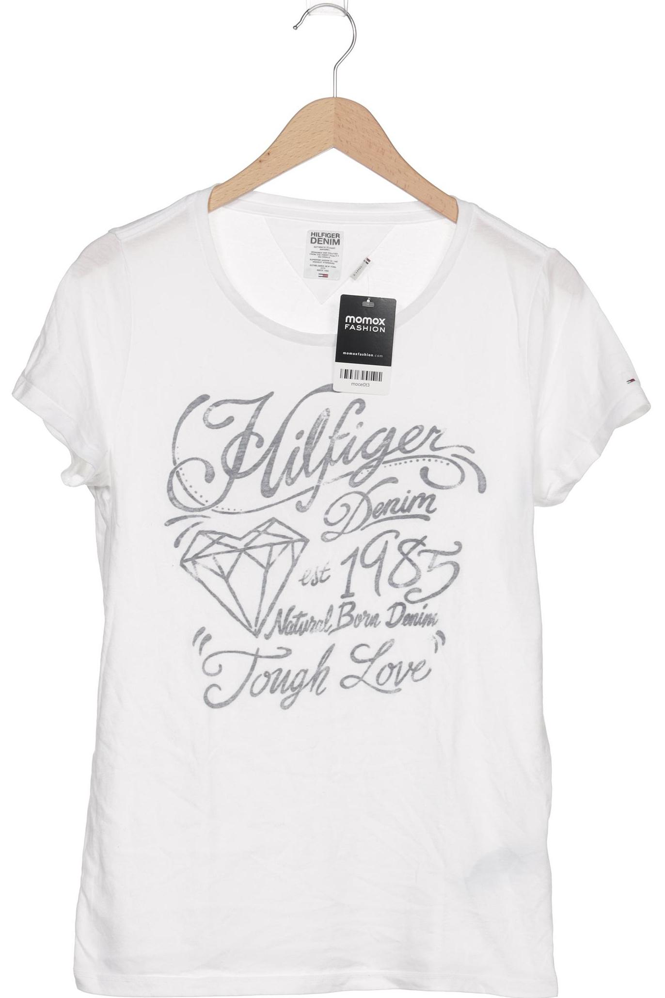 

Hilfiger Denim Damen T-Shirt, weiß, Gr. 44