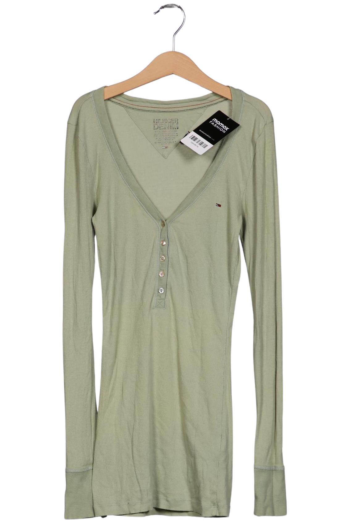 

Hilfiger Denim Damen Langarmshirt, hellgrün, Gr. 36
