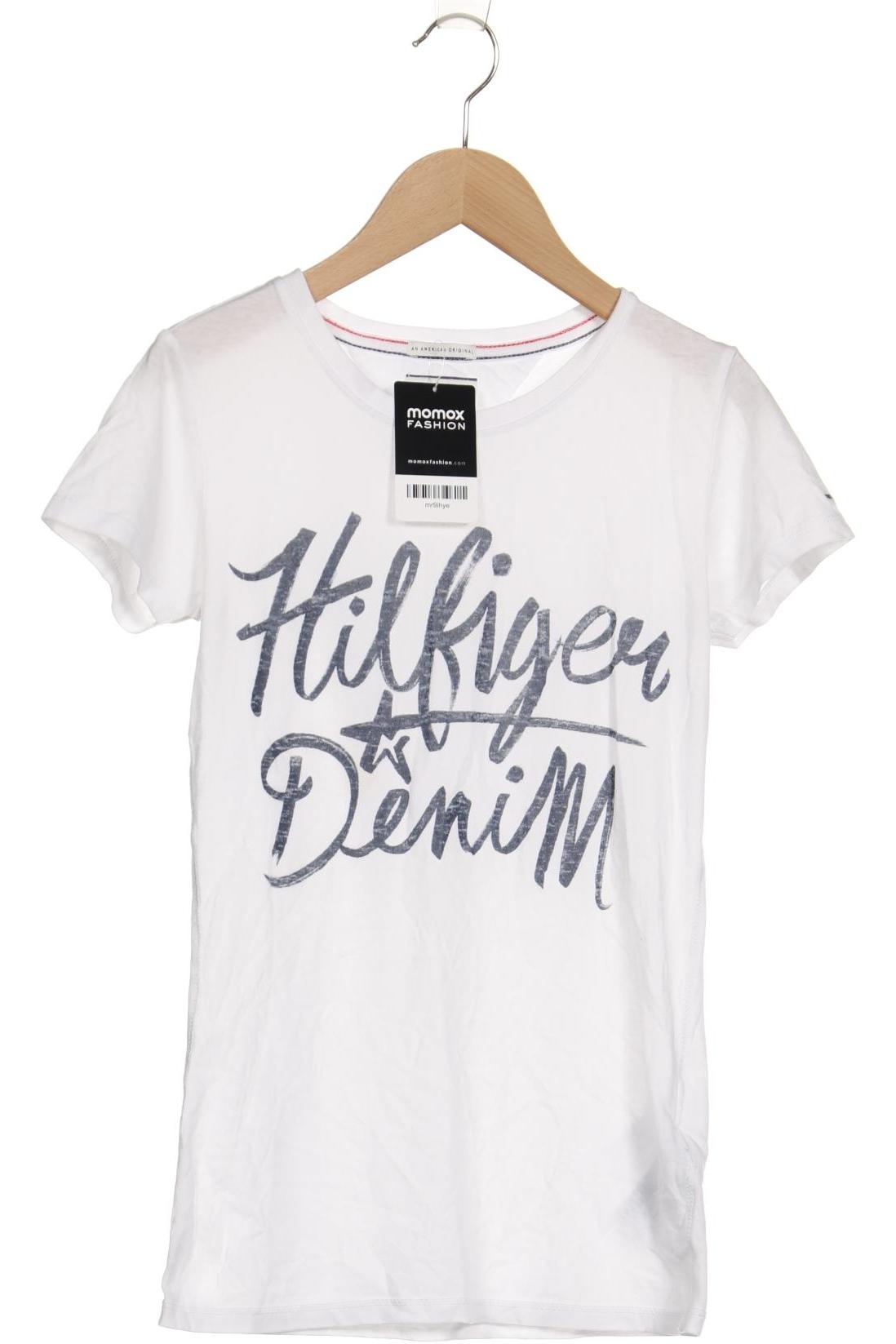 

Hilfiger Denim Damen T-Shirt, weiß, Gr. 34