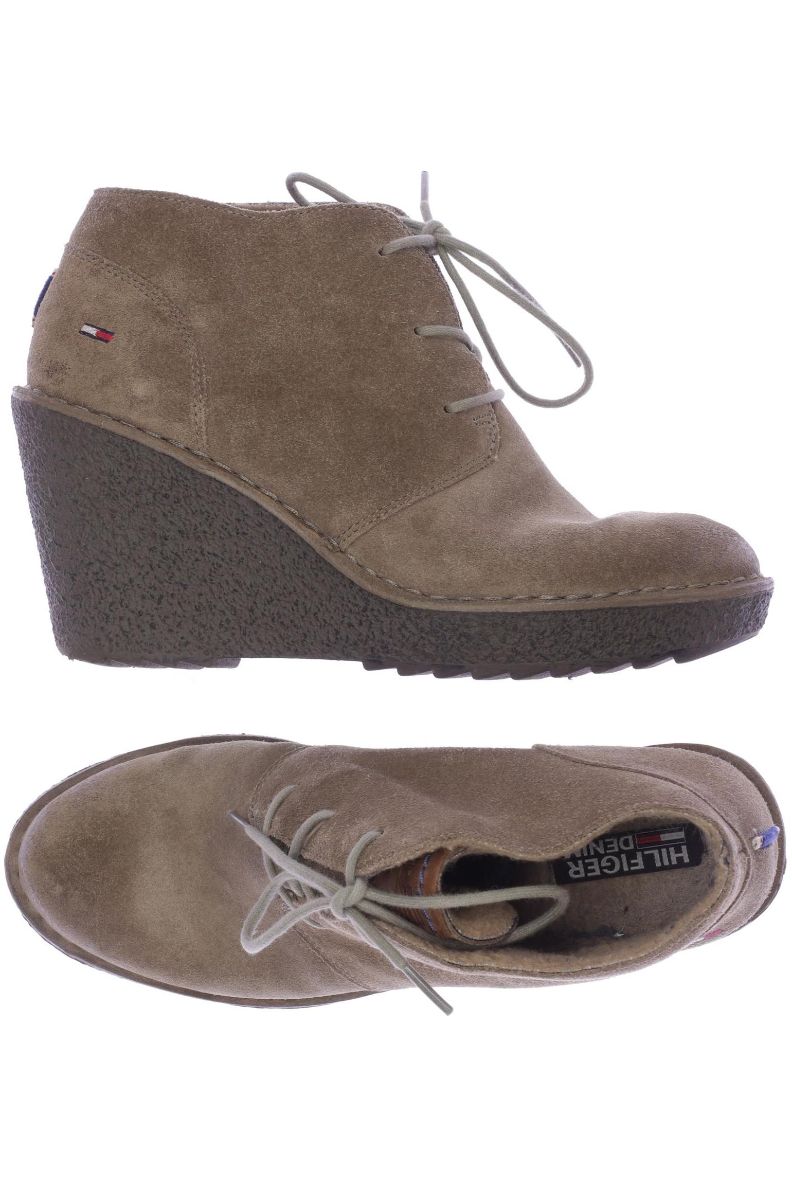 

Hilfiger Denim Damen Stiefelette, beige, Gr. 41