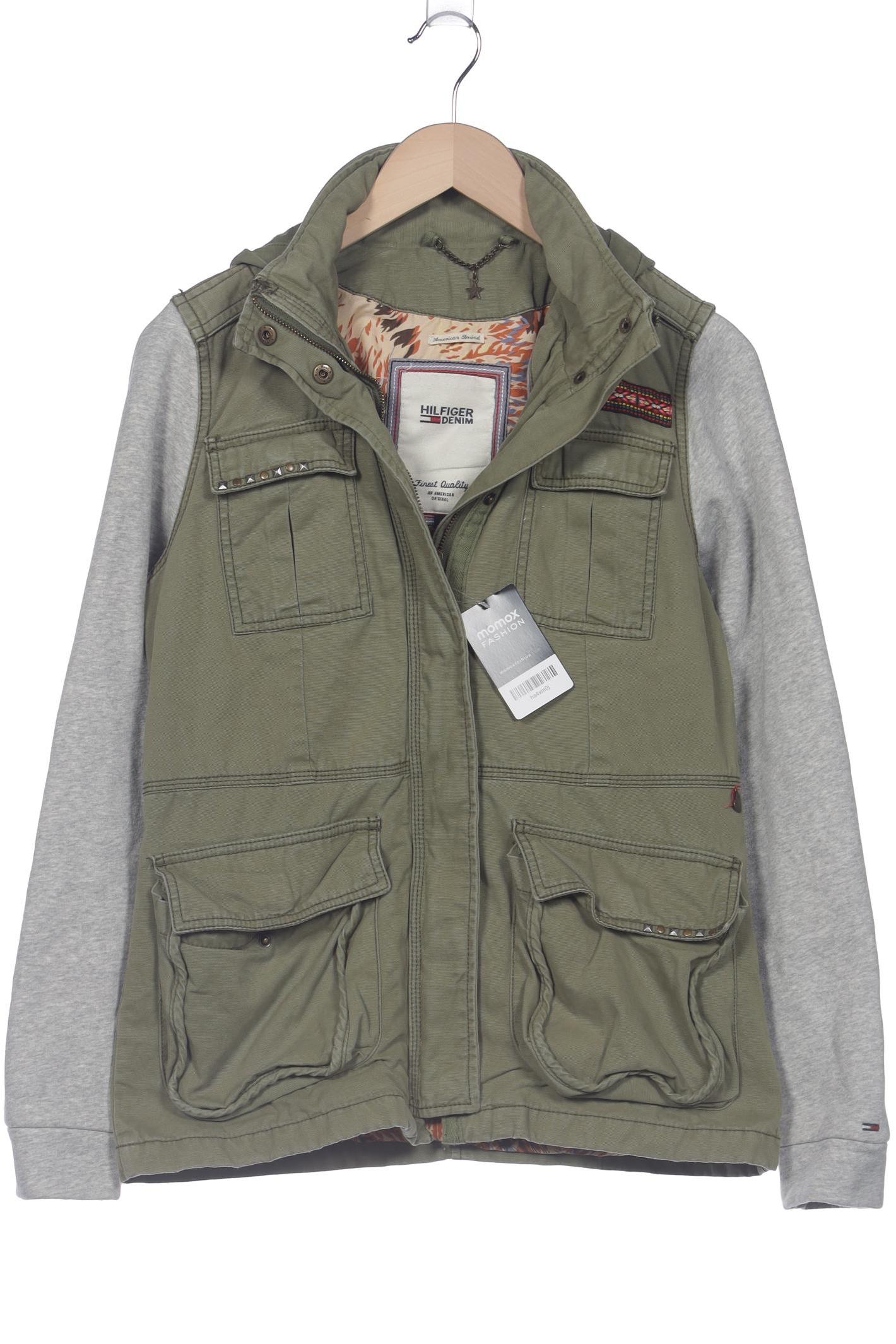 

Hilfiger Denim Damen Jacke, grün, Gr. 38