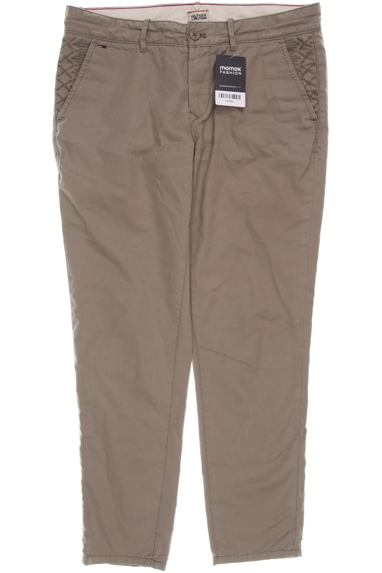 

HILFIGER DENIM Damen Stoffhose, grün