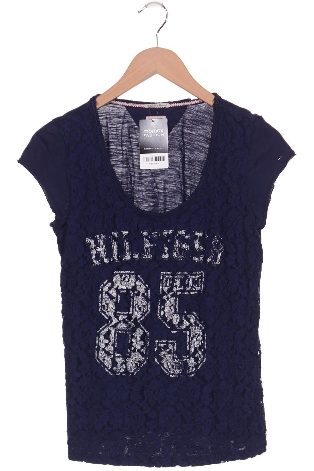 

HILFIGER DENIM Damen T-Shirt, marineblau