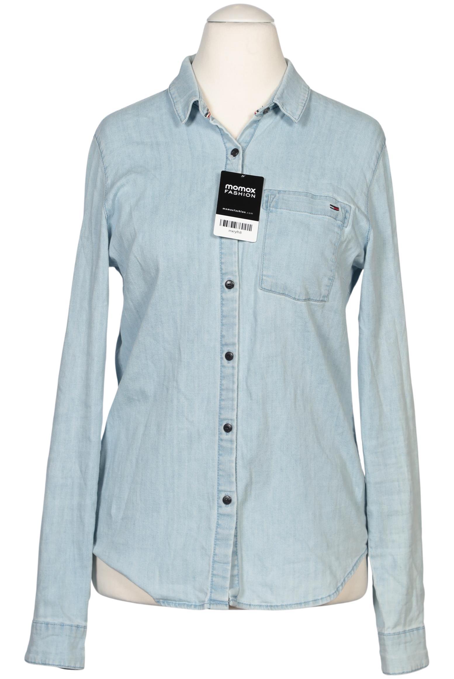 

Hilfiger Denim Damen Bluse, hellblau, Gr. 38