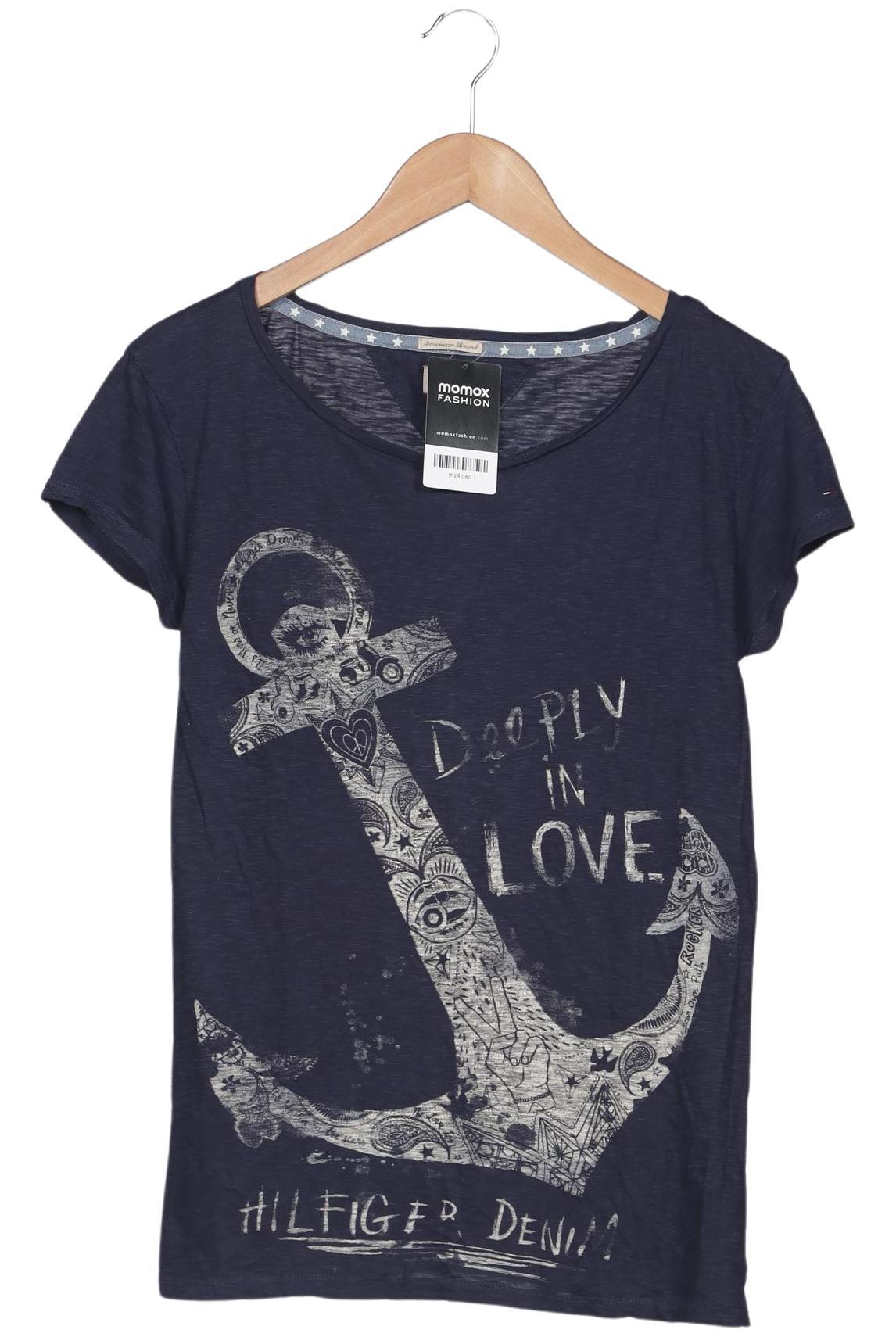 

Hilfiger Denim Damen T-Shirt, marineblau, Gr. 36
