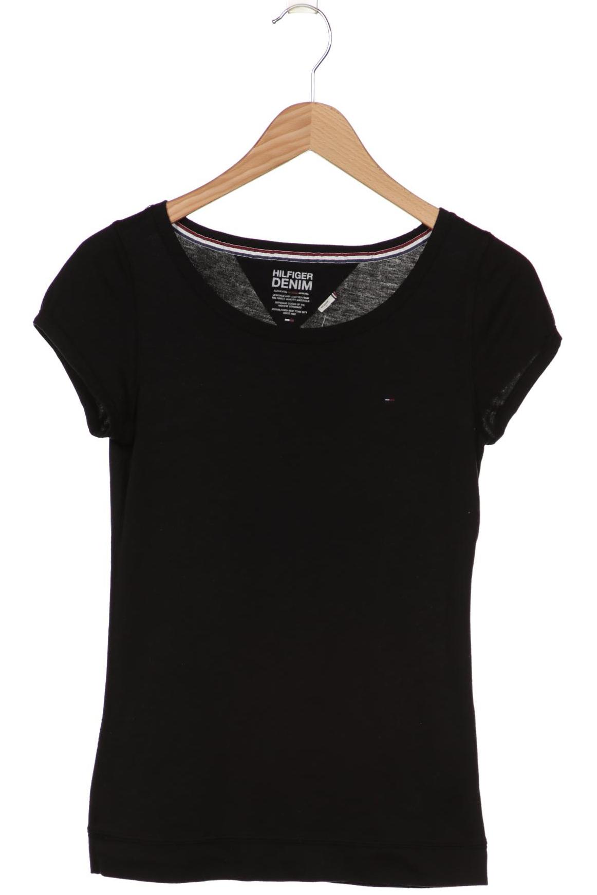 

Hilfiger Denim Damen T-Shirt, schwarz, Gr. 38