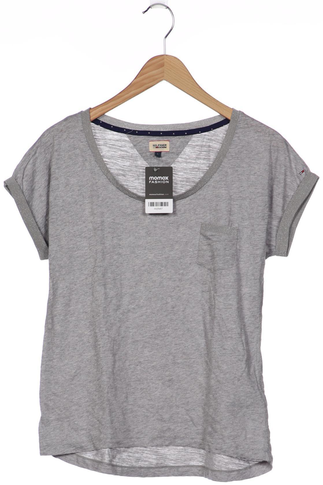 

Hilfiger Denim Damen T-Shirt, grau, Gr. 42