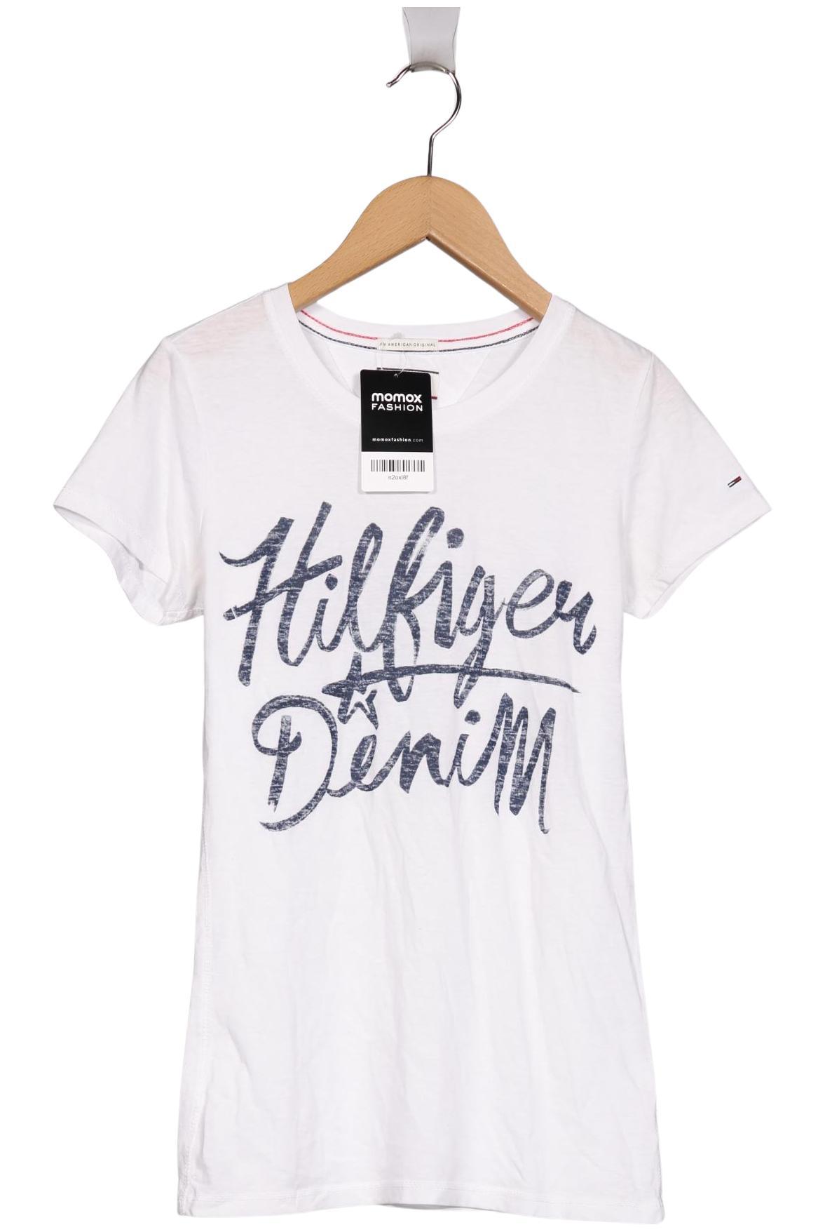 

Hilfiger Denim Damen T-Shirt, weiß, Gr. 34