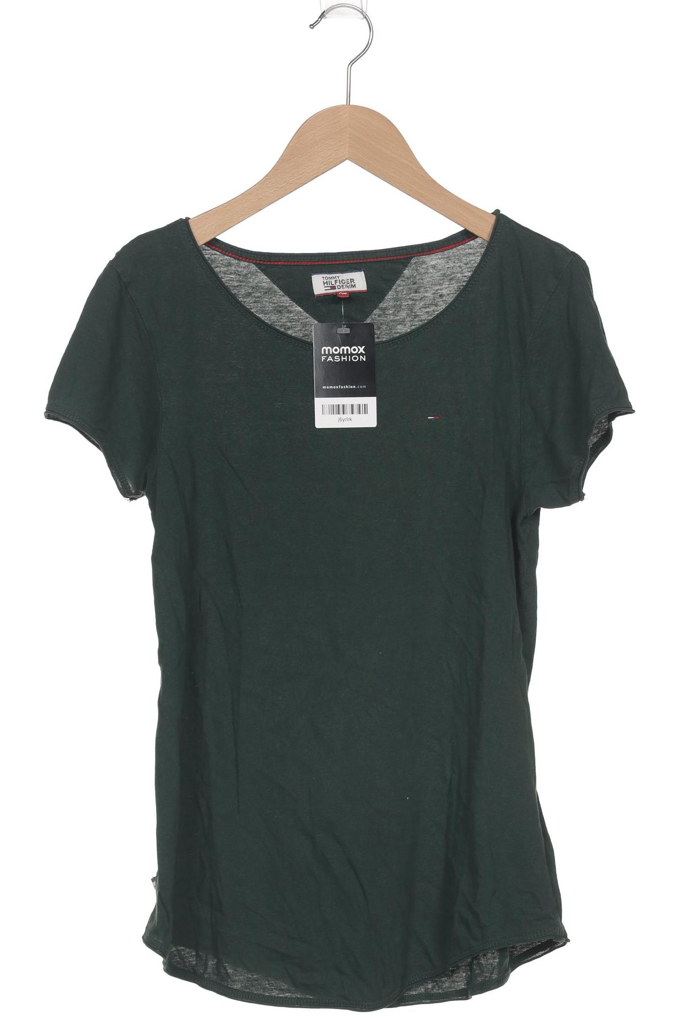 

Hilfiger Denim Damen T-Shirt, grün, Gr. 34