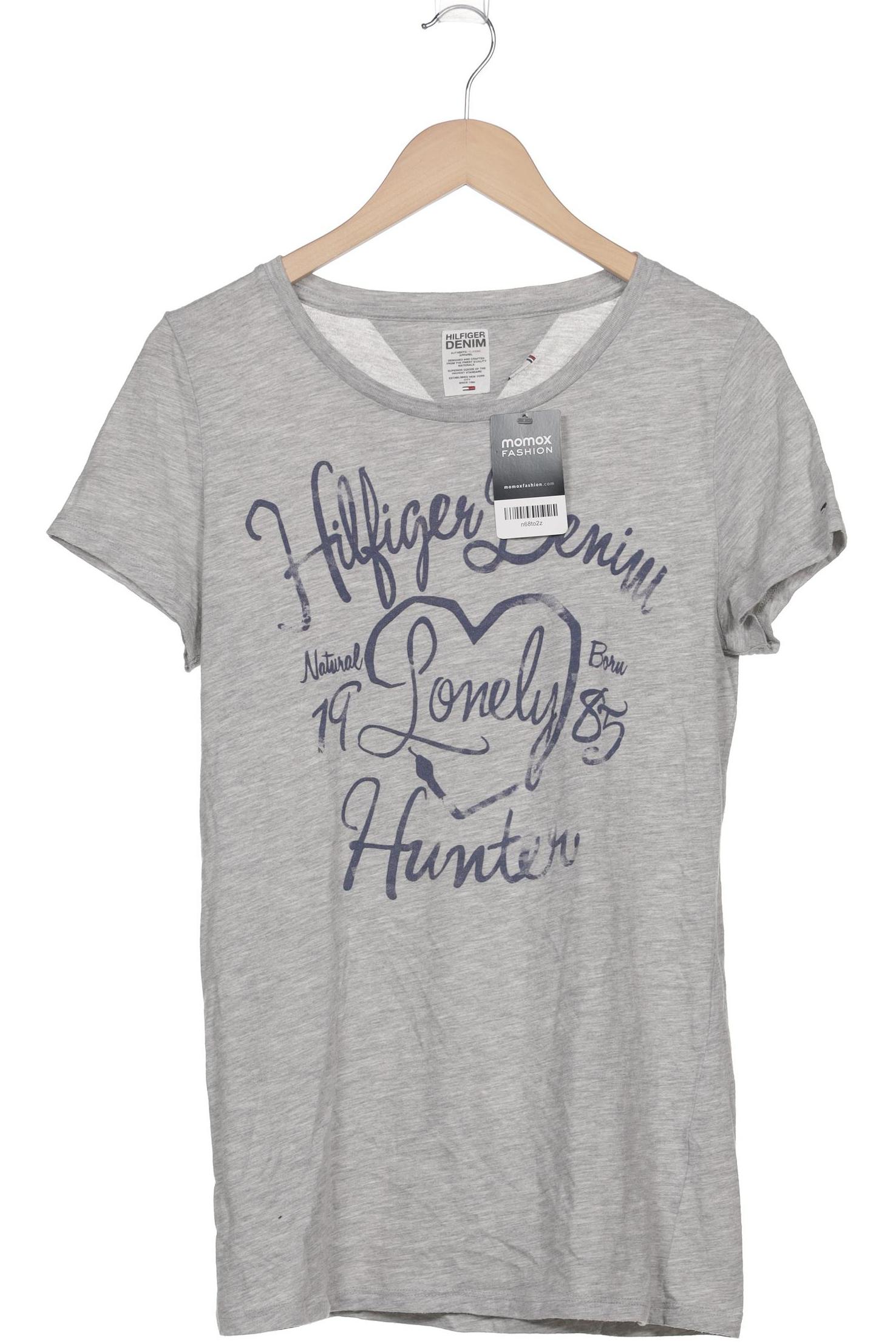 

Hilfiger Denim Damen T-Shirt, grau, Gr. 44