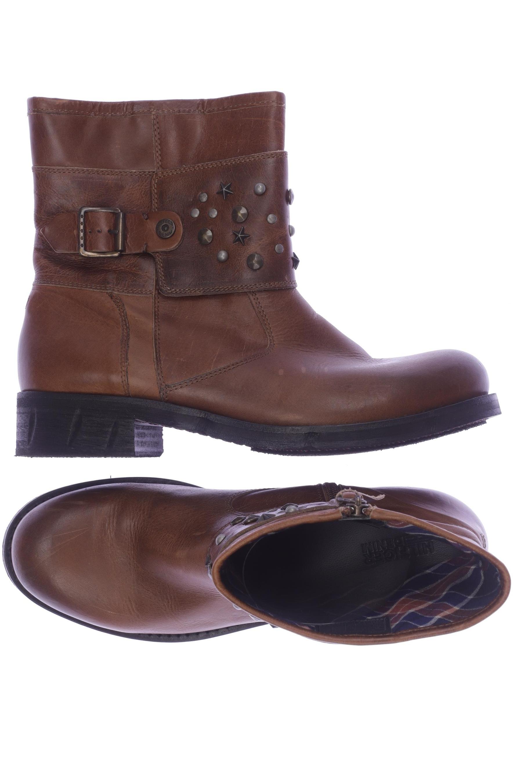 

Hilfiger Denim Damen Stiefelette, braun, Gr. 40