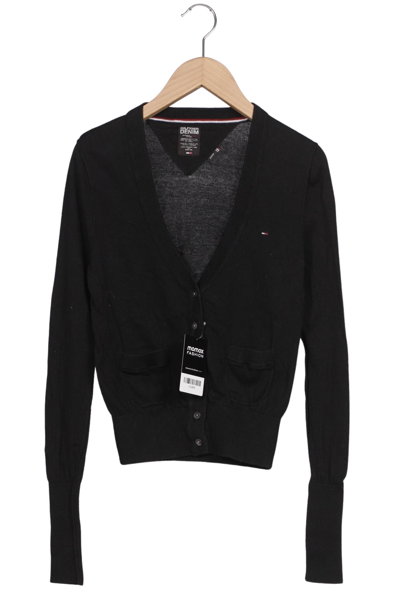 

Hilfiger Denim Damen Strickjacke, schwarz, Gr. 38