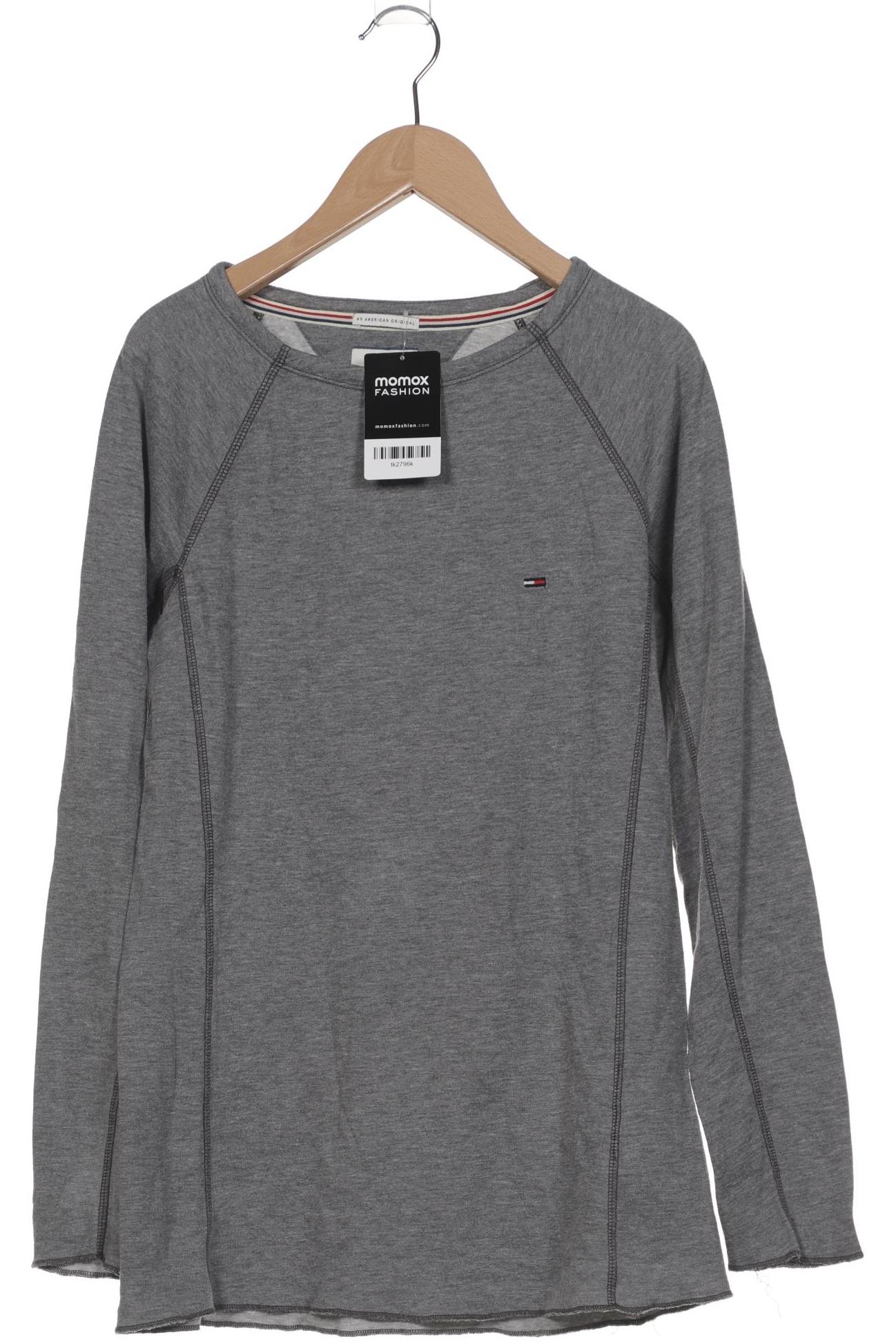 

Hilfiger Denim Damen Langarmshirt, grau, Gr. 34