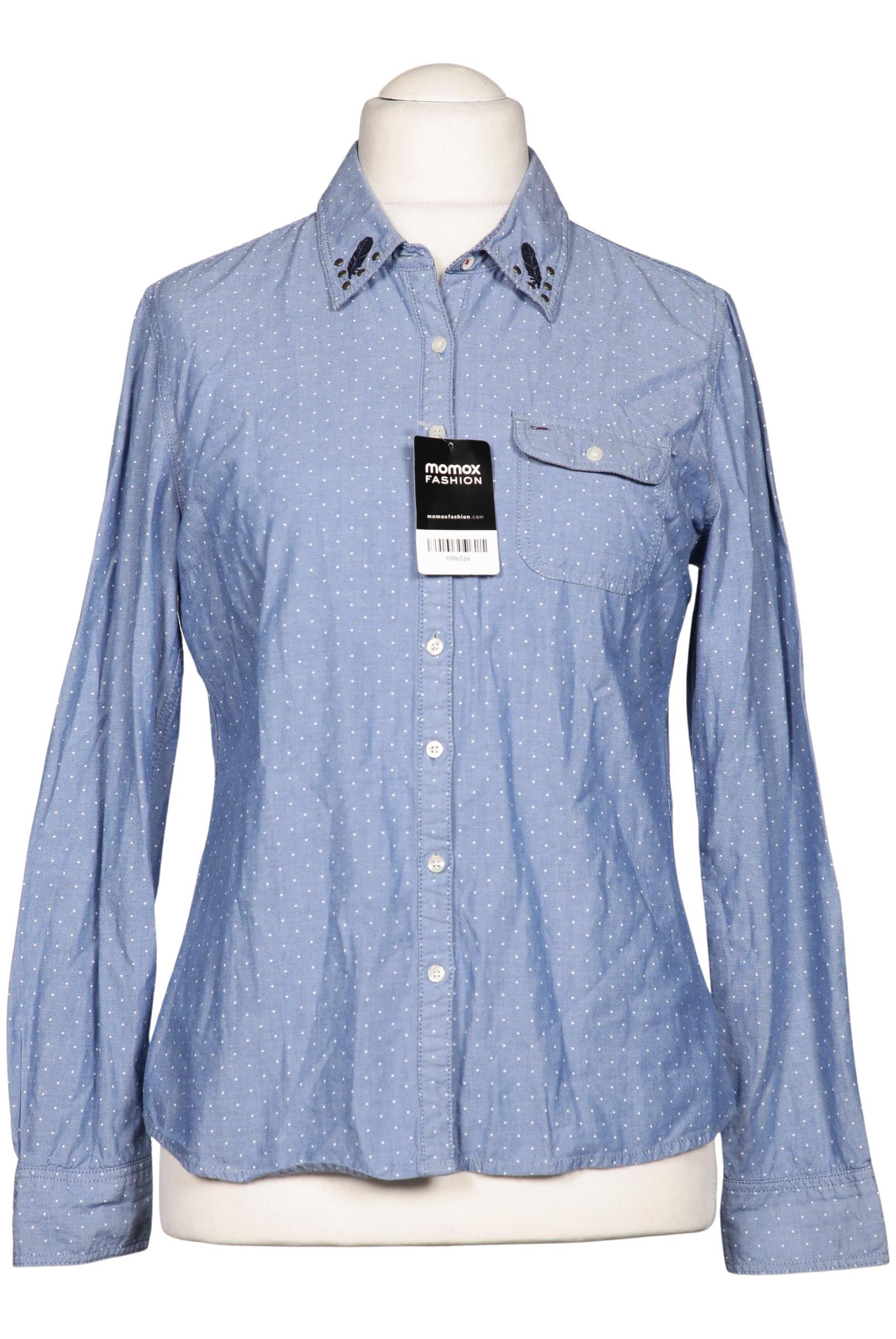 

Hilfiger Denim Damen Bluse, hellblau, Gr. 42