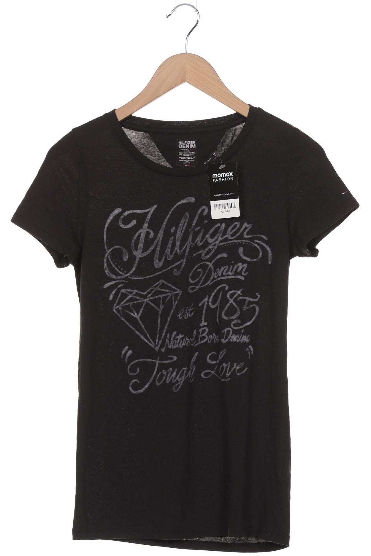 

Hilfiger Denim Damen T-Shirt, schwarz, Gr. 36