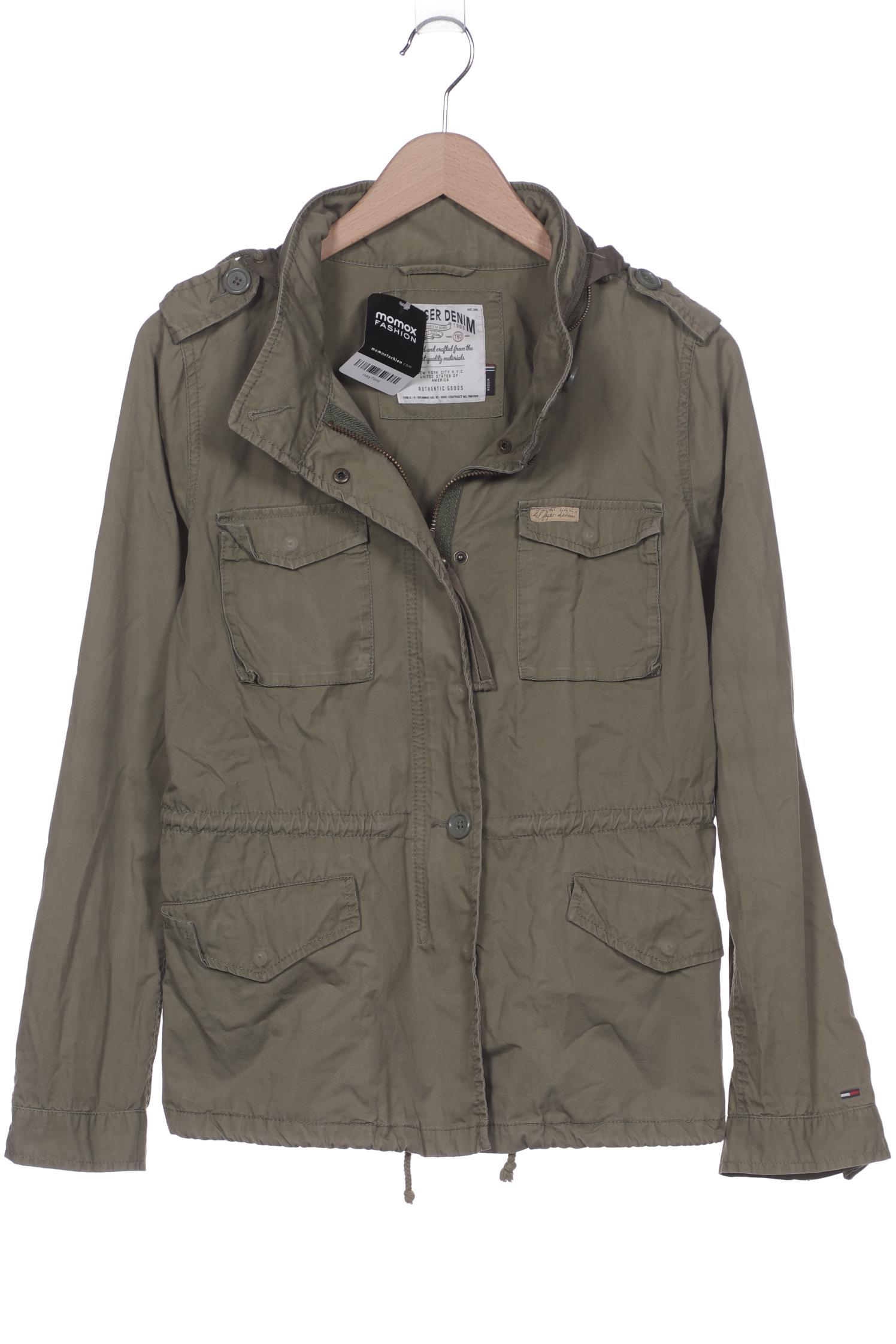

Hilfiger Denim Damen Jacke, grün, Gr. 38
