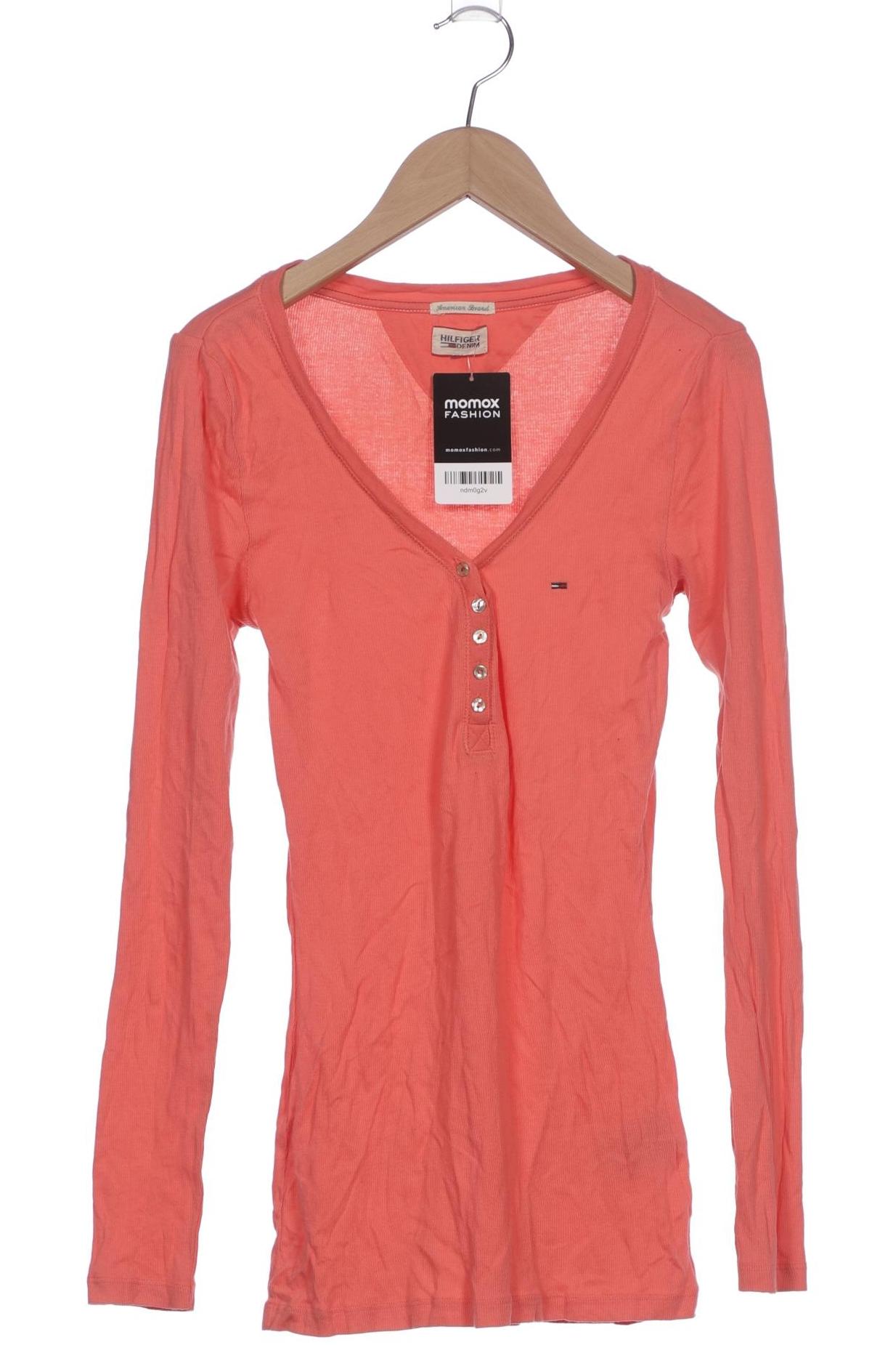 

Hilfiger Denim Damen Langarmshirt, pink, Gr. 36