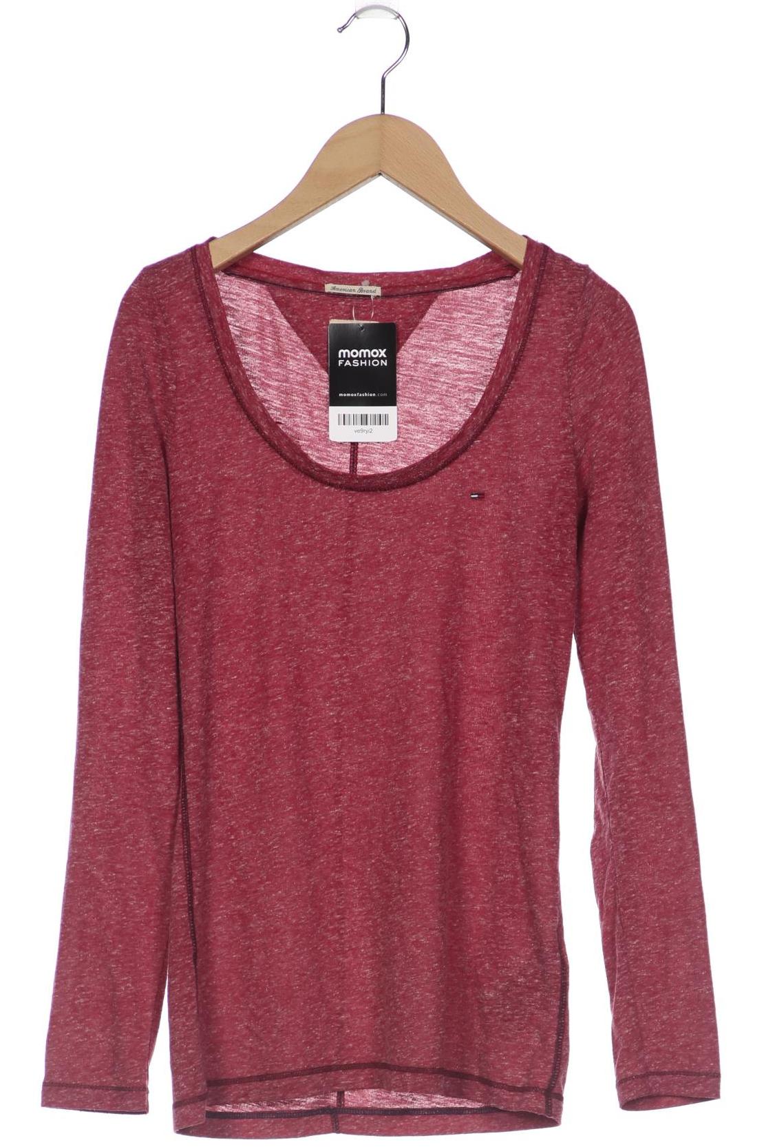

Hilfiger Denim Damen Langarmshirt, bordeaux, Gr. 36