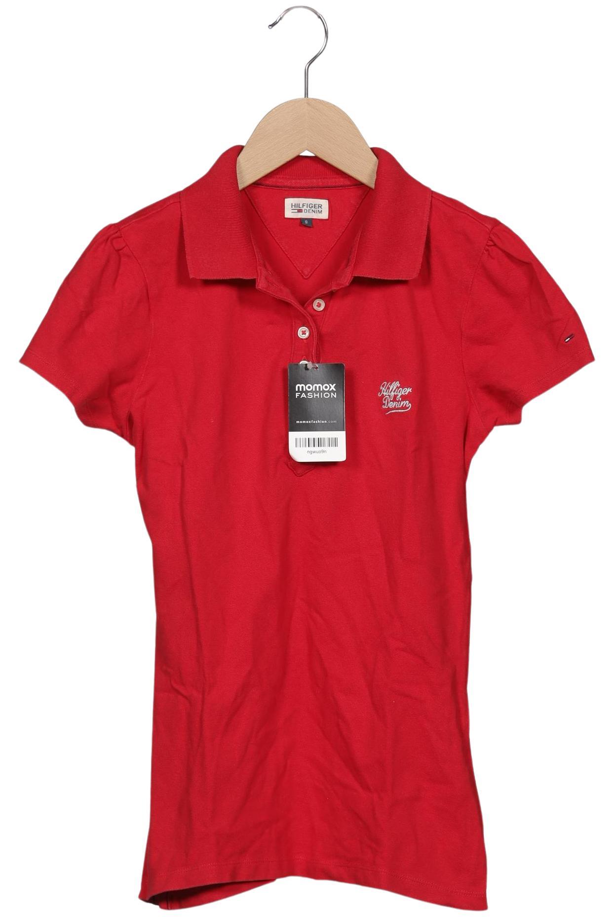 

Hilfiger Denim Damen Poloshirt, rot, Gr. 36