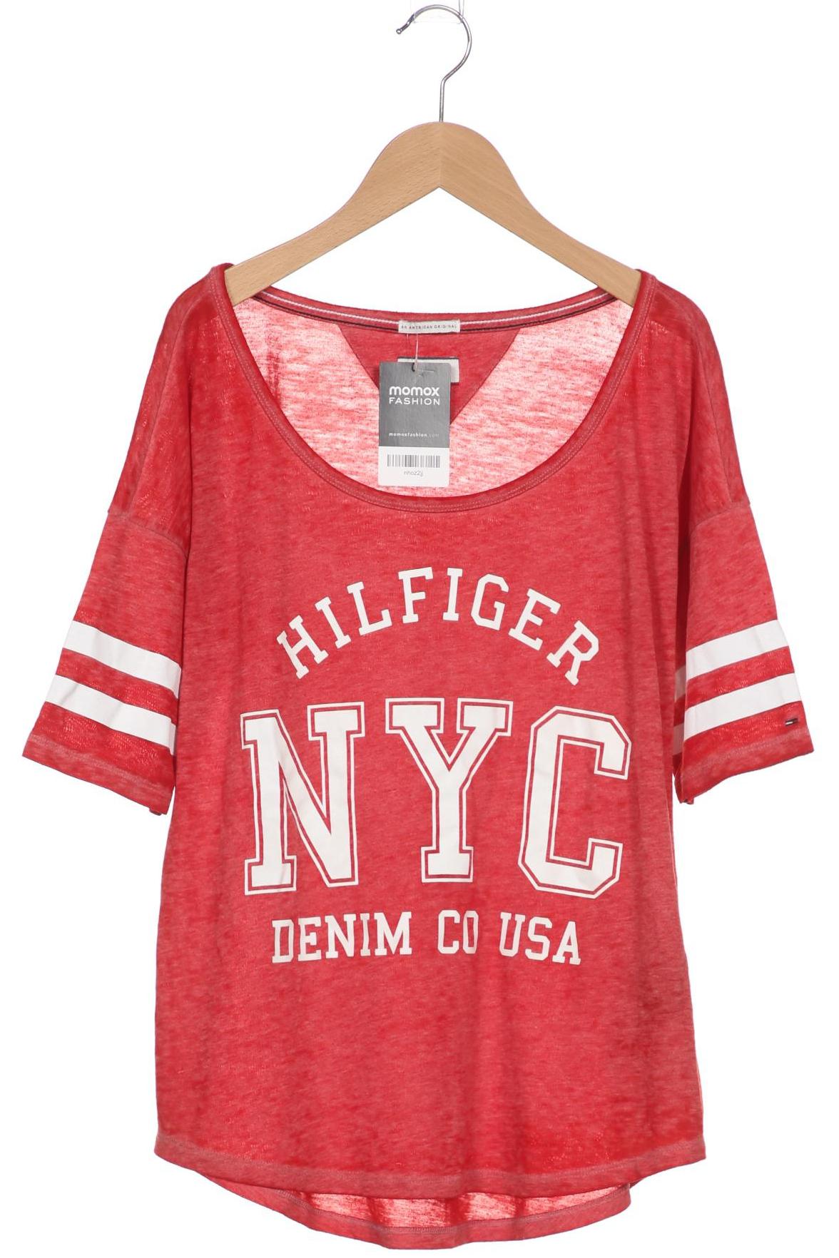 

Hilfiger Denim Damen T-Shirt, rot, Gr. 38