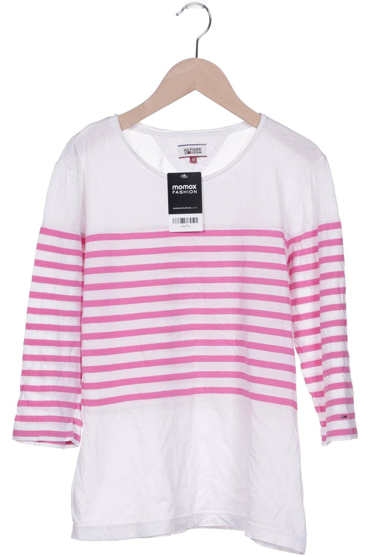 

HILFIGER DENIM Damen Langarmshirt, weiß