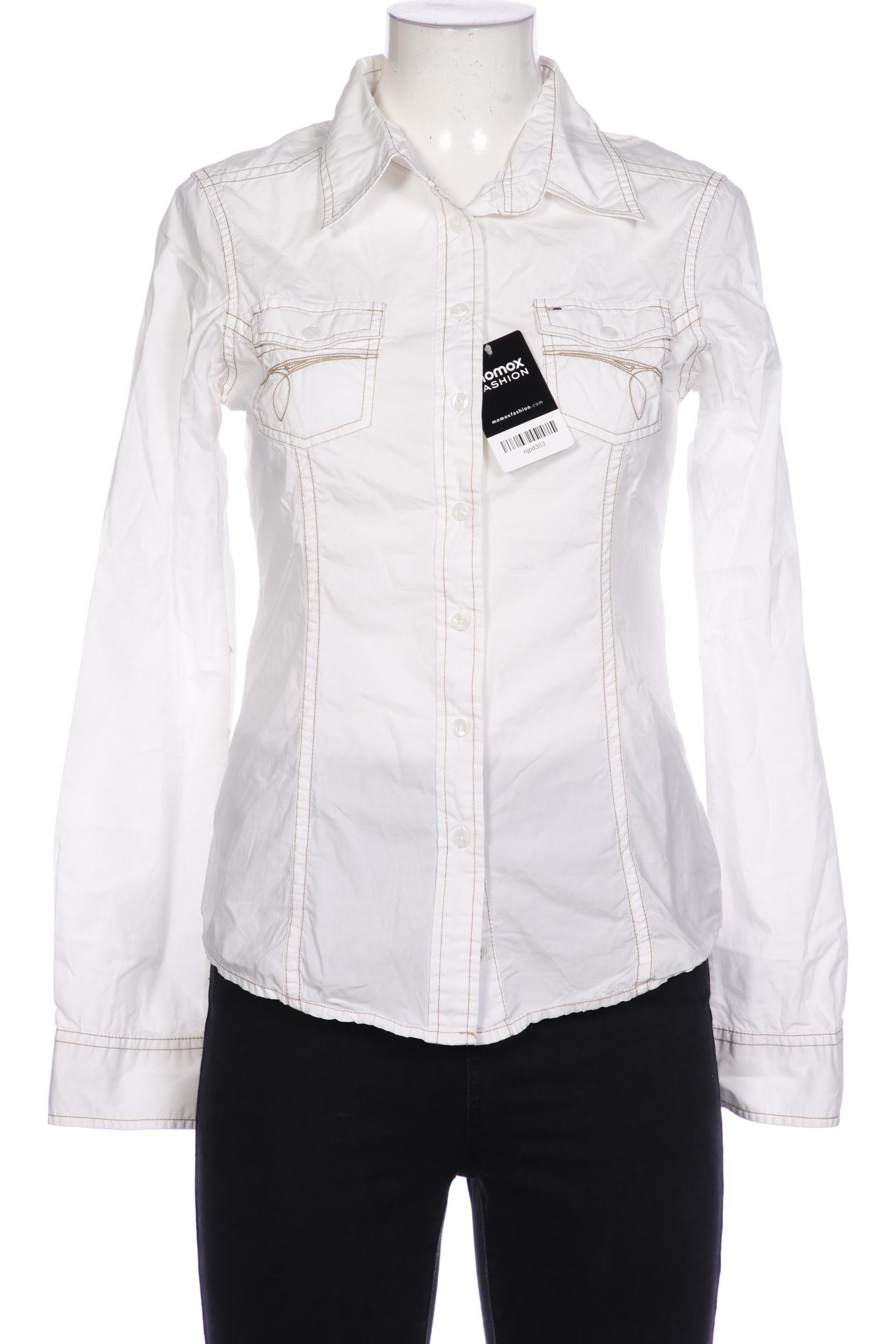 

HILFIGER DENIM Damen Bluse, weiß