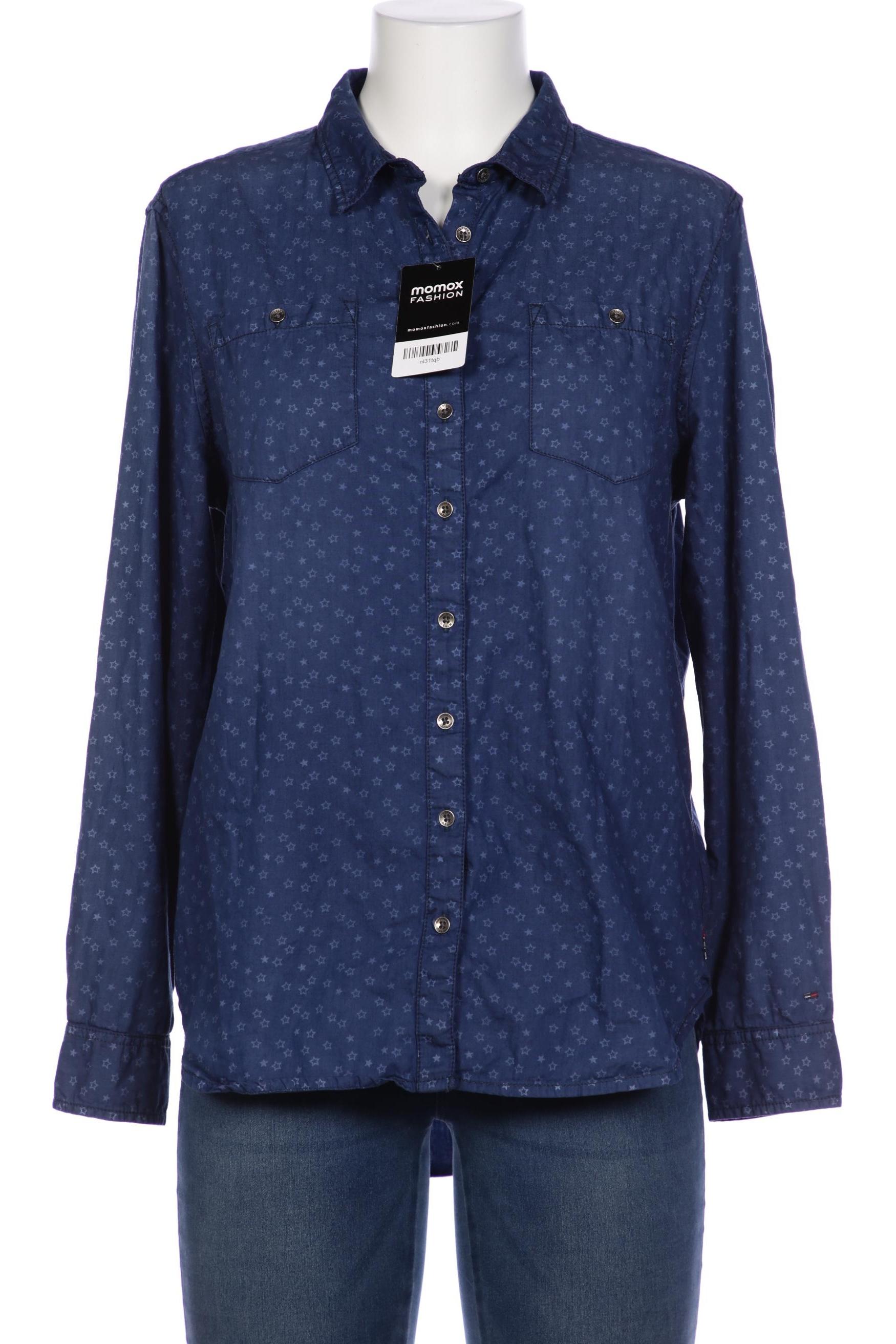 

Hilfiger Denim Damen Bluse, blau, Gr. 42