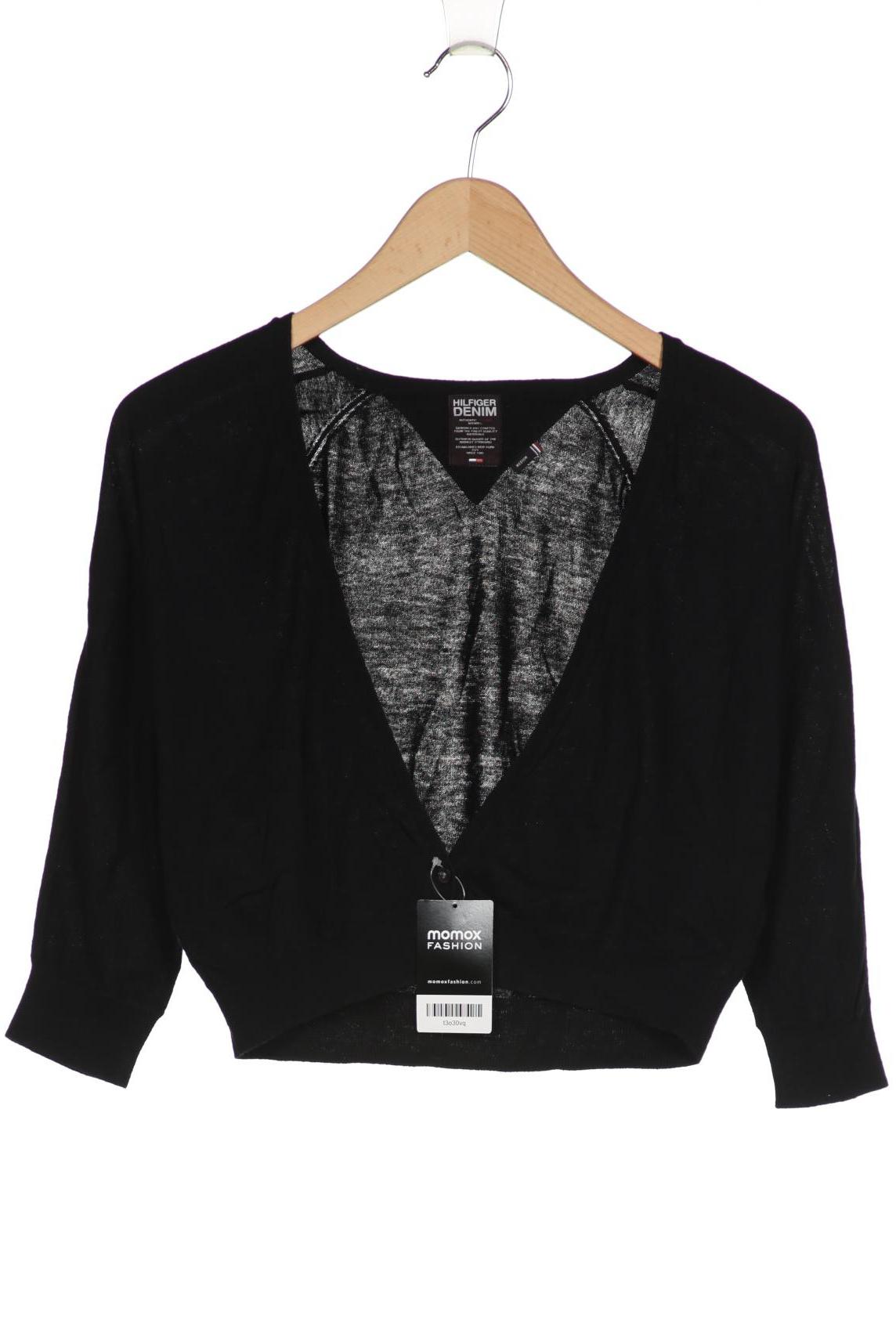 

HILFIGER DENIM Damen Strickjacke, schwarz