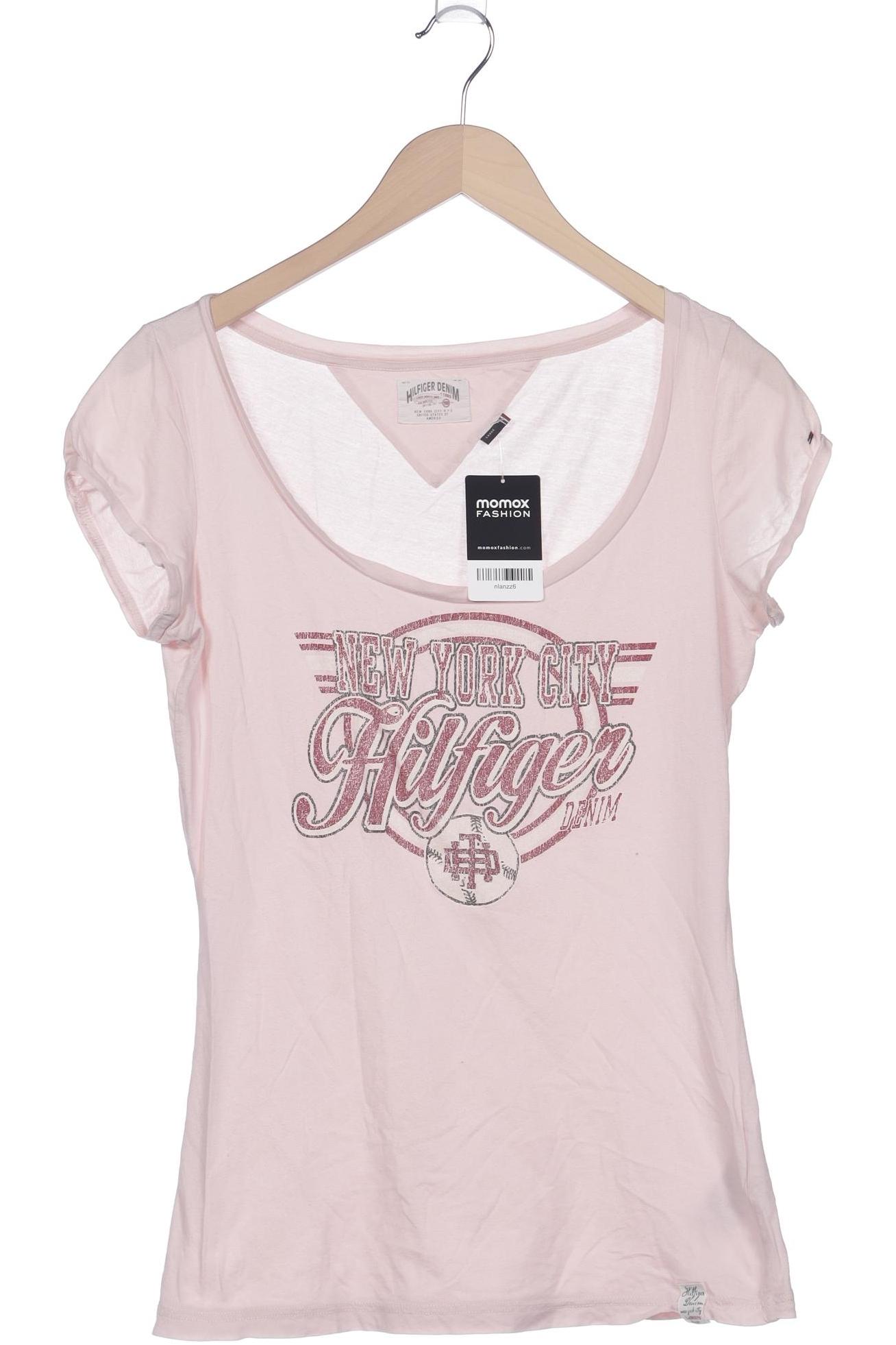 

Hilfiger Denim Damen T-Shirt, pink, Gr. 42