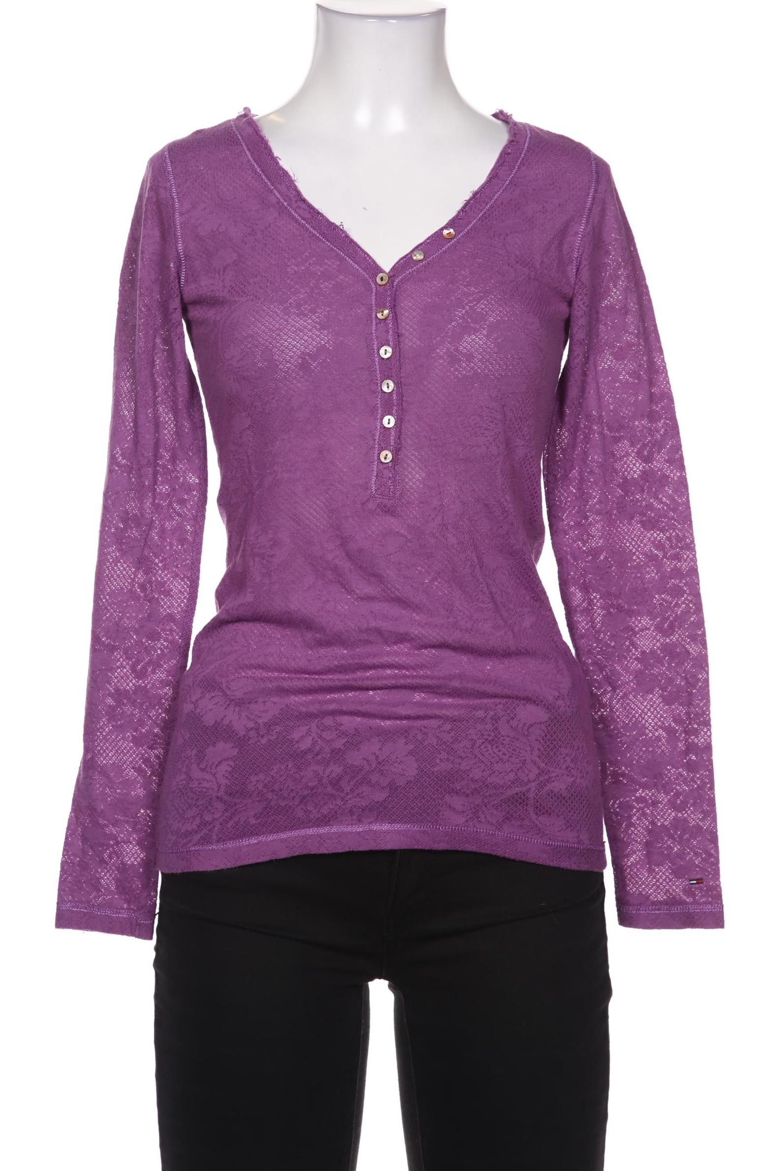 

Hilfiger Denim Damen Langarmshirt, flieder, Gr. 36