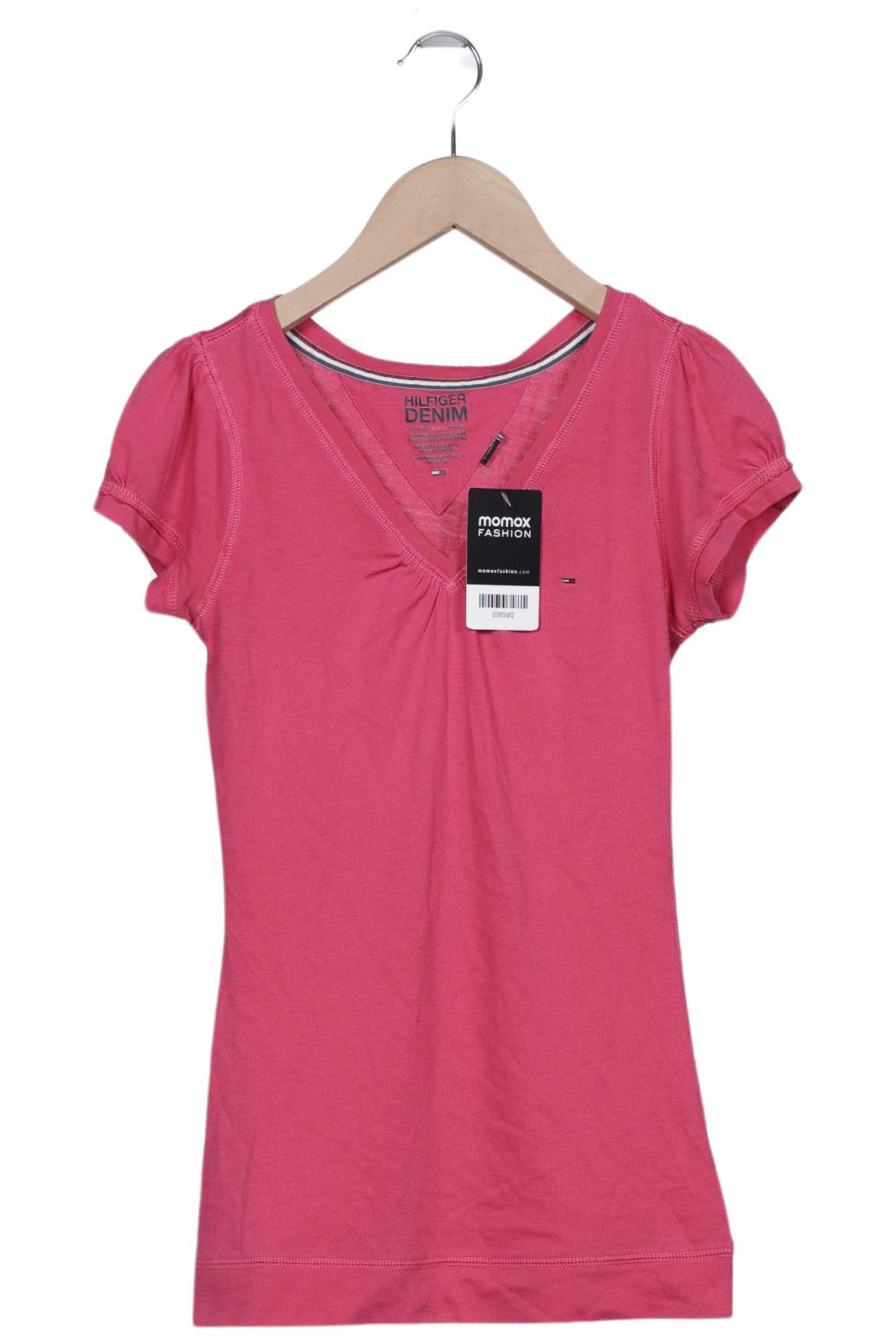 

Hilfiger Denim Damen T-Shirt, pink, Gr. 34