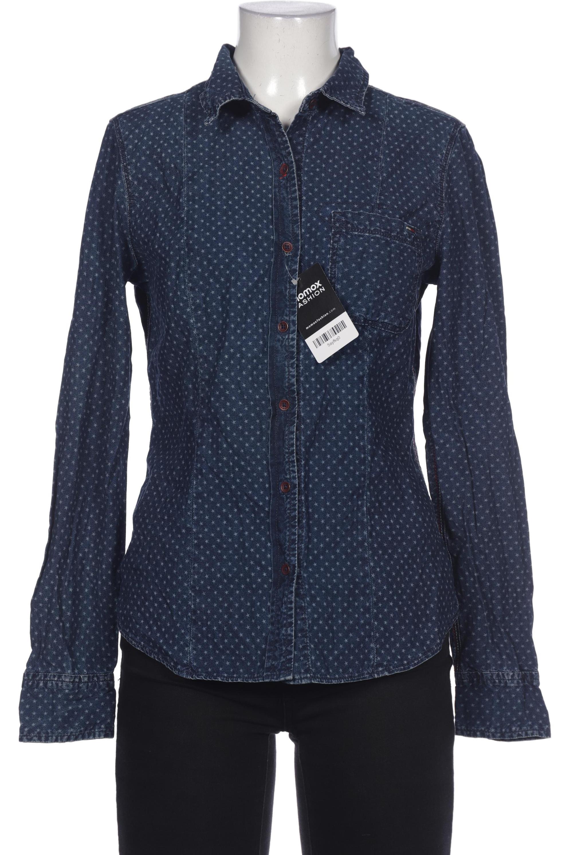 

HILFIGER DENIM Damen Bluse, marineblau