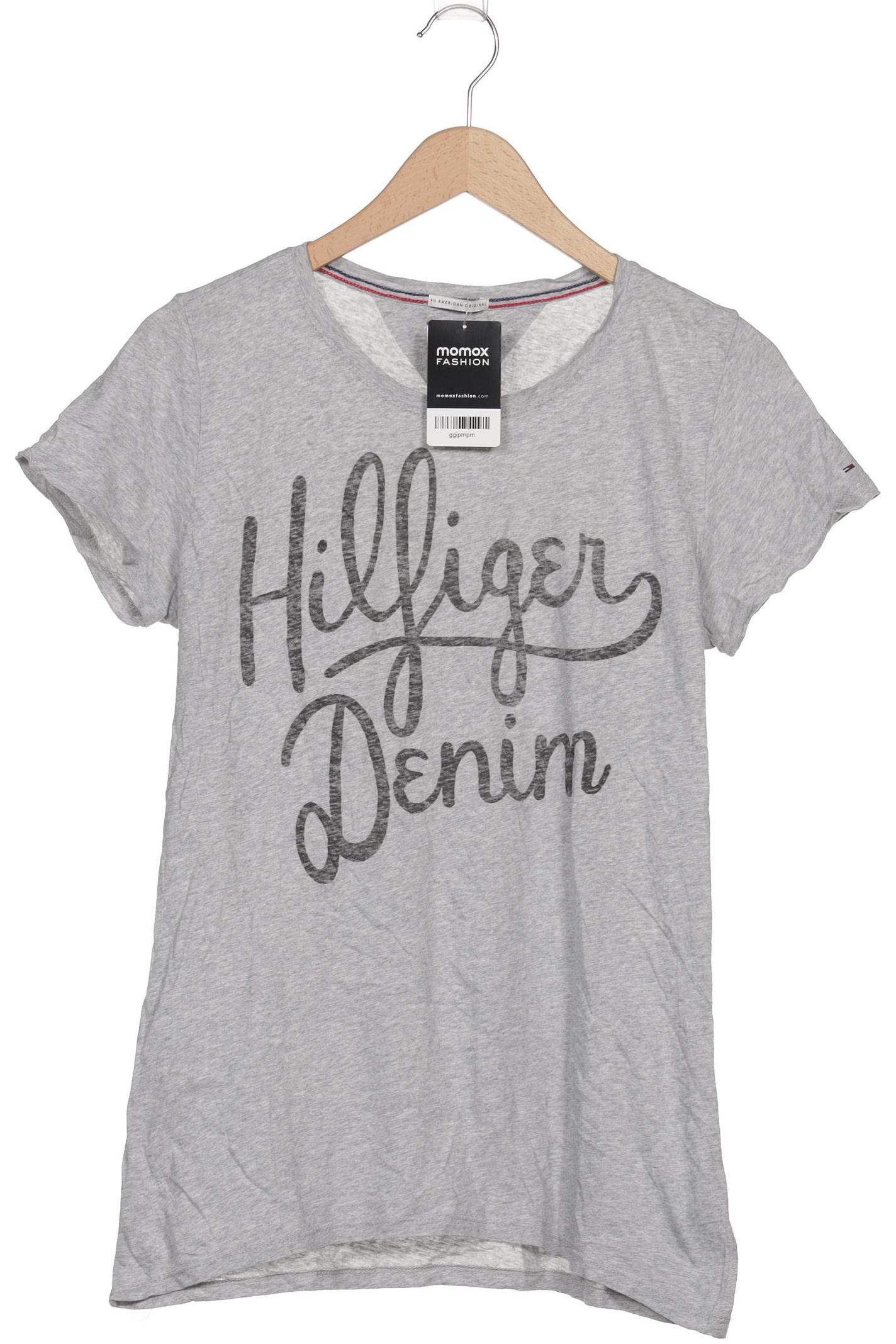 

Hilfiger Denim Damen T-Shirt, grau, Gr. 44