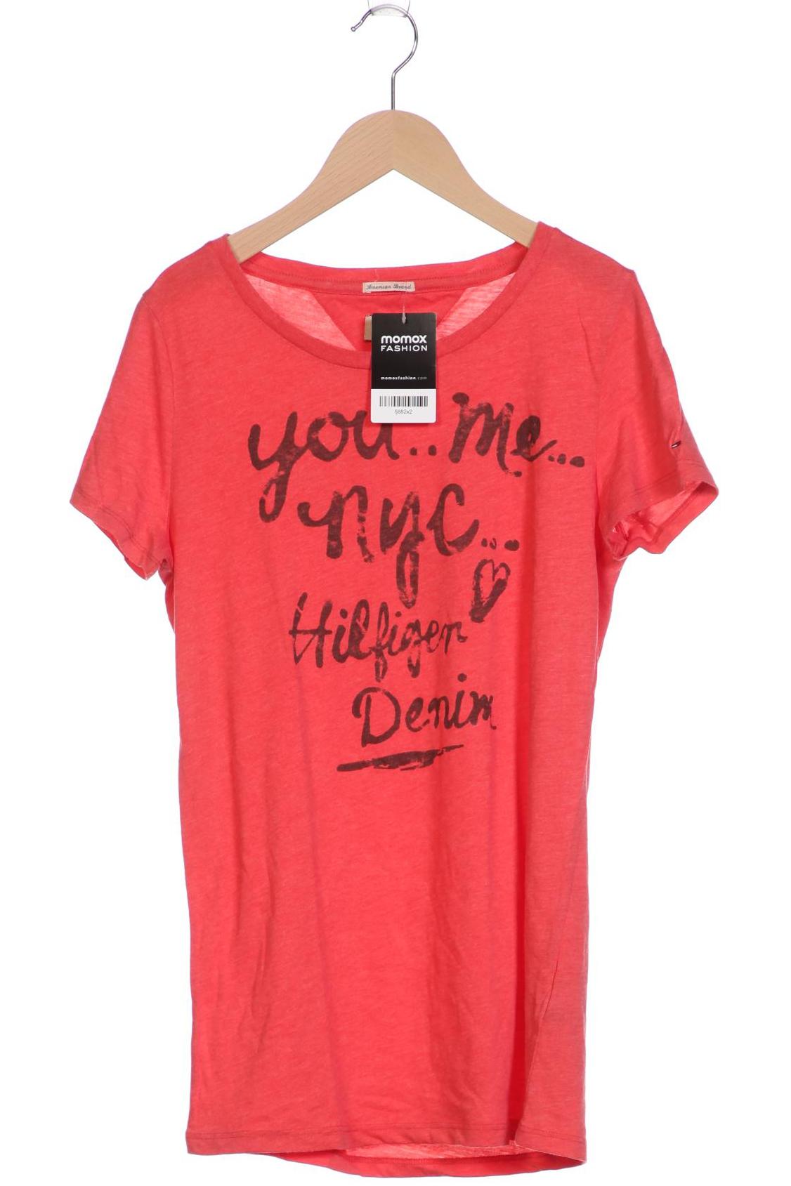 

Hilfiger Denim Damen T-Shirt, rot, Gr. 42