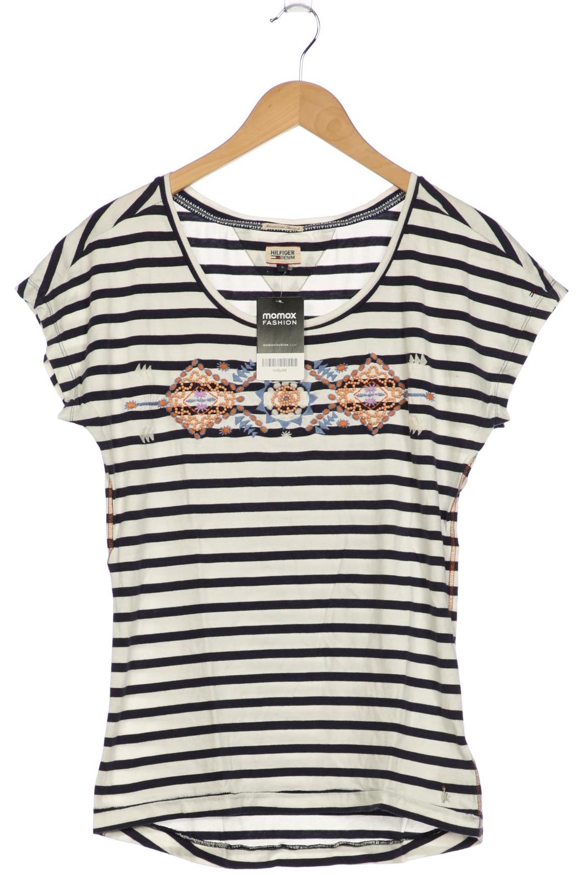 

Hilfiger Denim Damen T-Shirt, weiß, Gr. 42