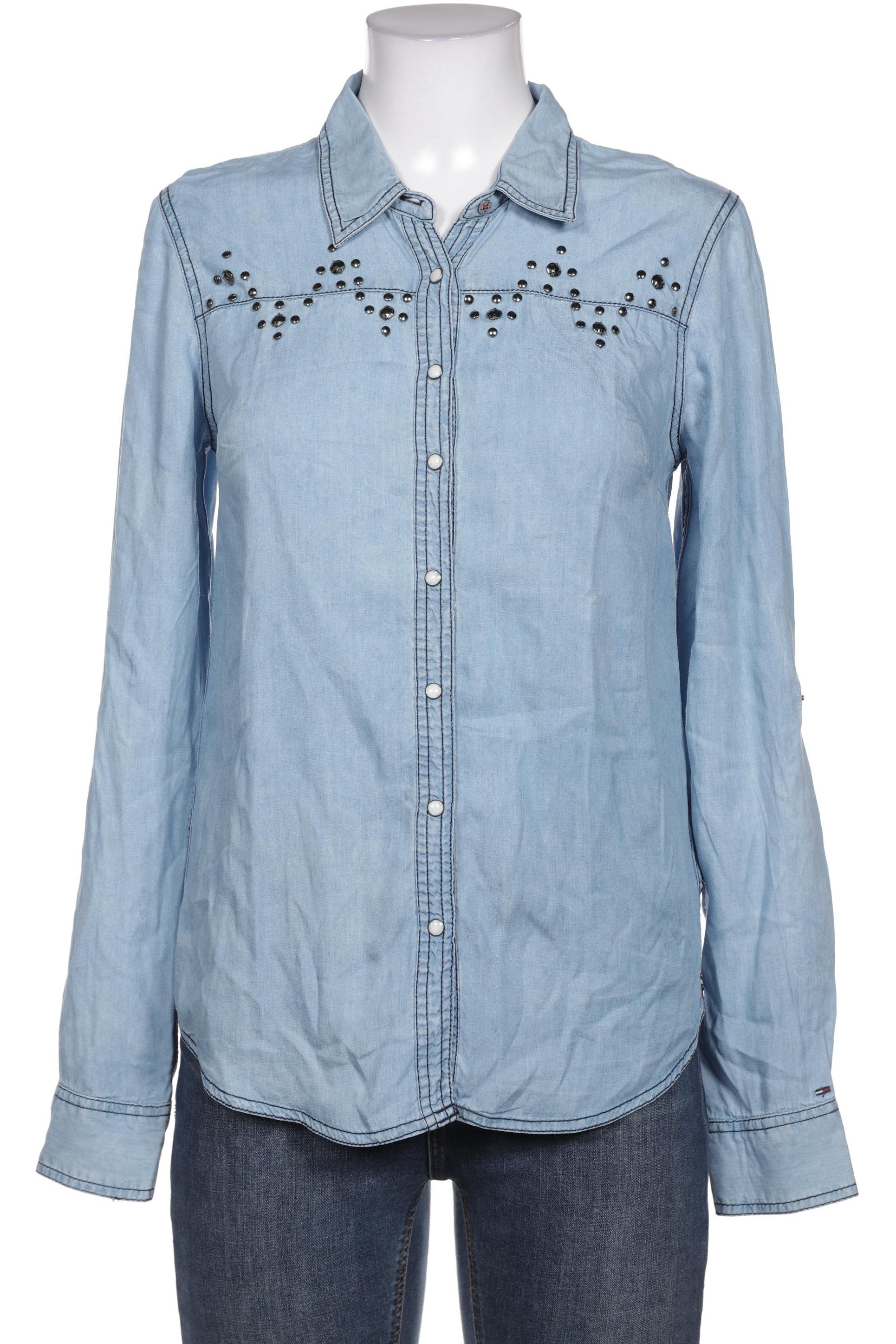 

HILFIGER DENIM Damen Bluse, hellblau