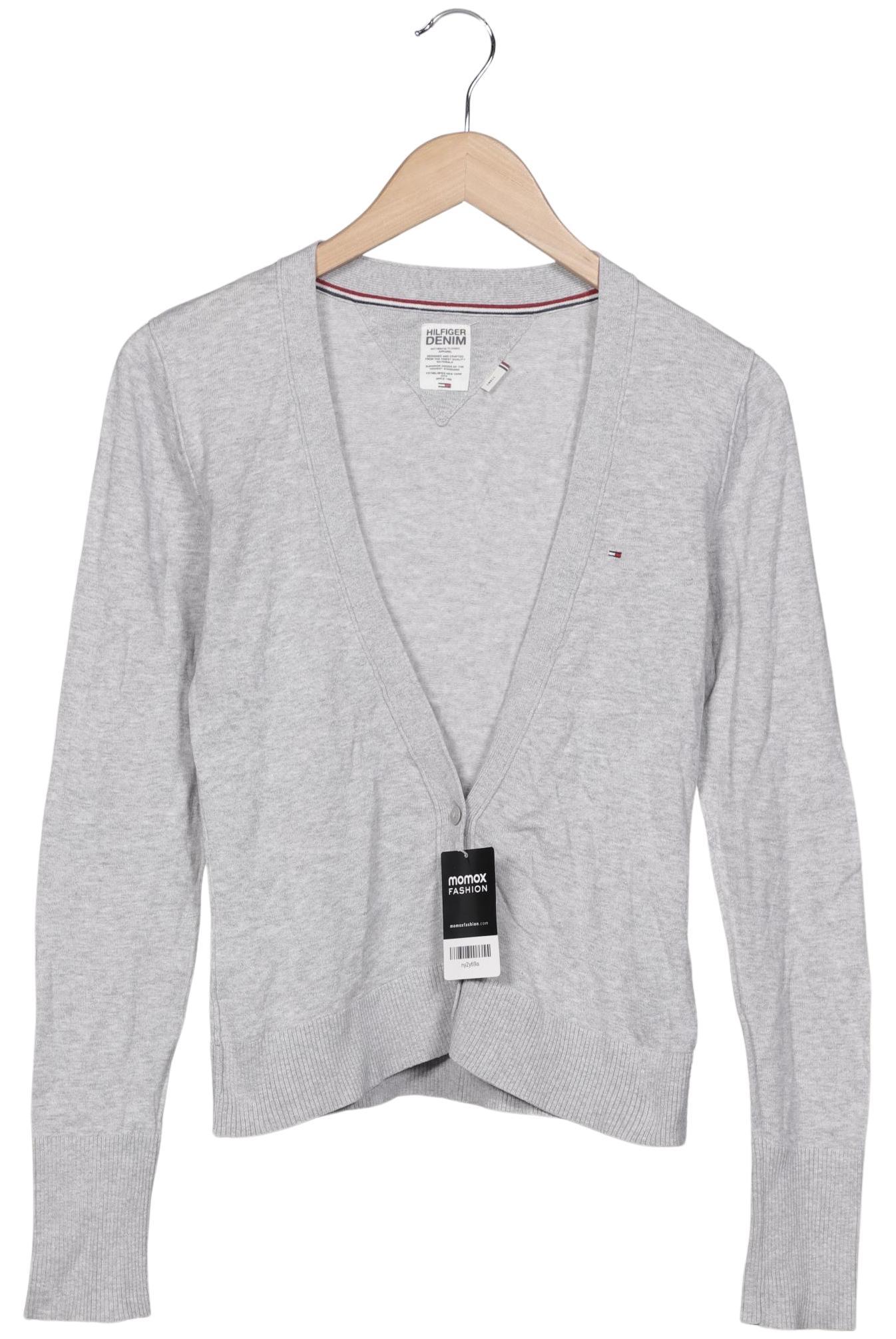 

Hilfiger Denim Damen Strickjacke, grau, Gr. 36