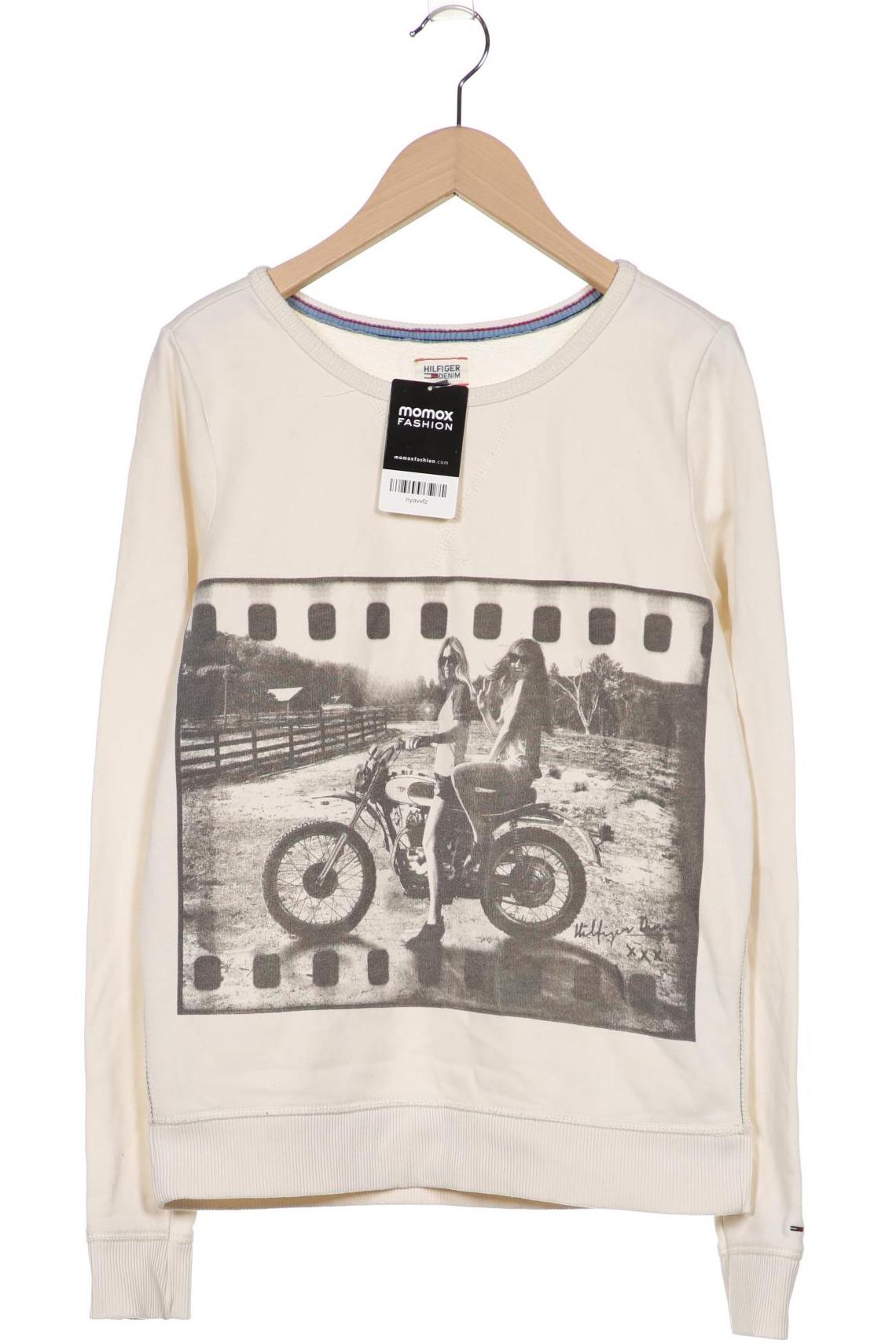 

HILFIGER DENIM Damen Sweatshirt, cremeweiß