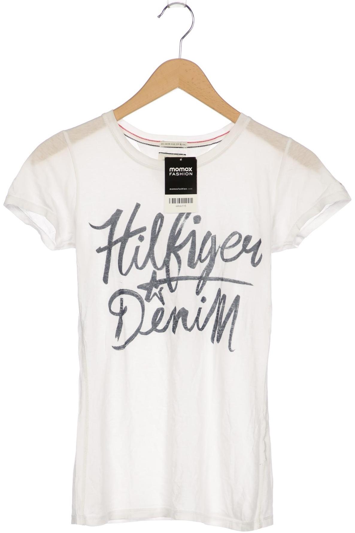 

Hilfiger Denim Damen T-Shirt, weiß, Gr. 34