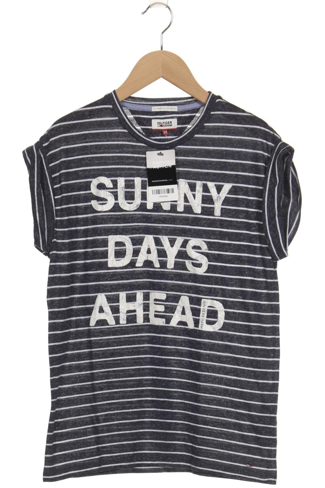 

Hilfiger Denim Damen T-Shirt, grau, Gr. 34